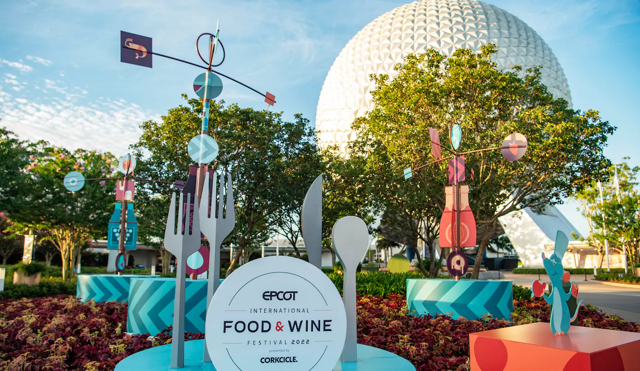 2022 EPCOT Food and Wine Festival Sign