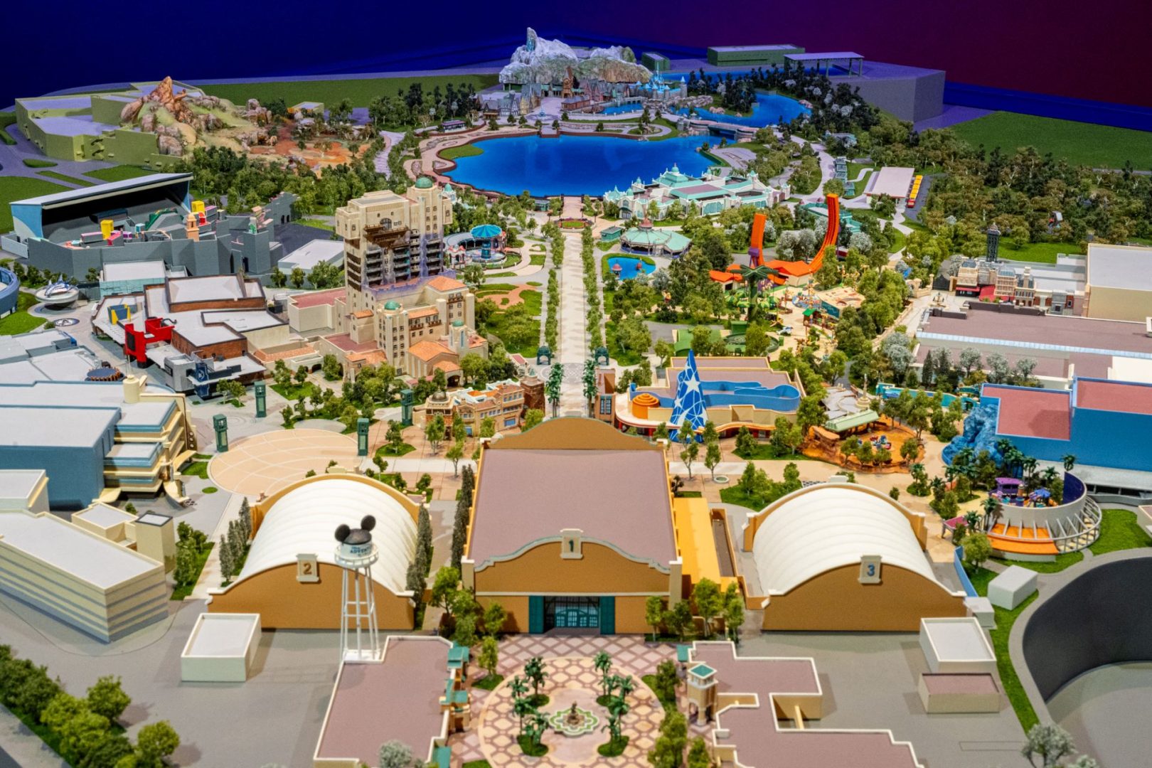 Disneyland Paris Releases Construction Updates: Disney Adventure World and More - Disney Adventure World Model