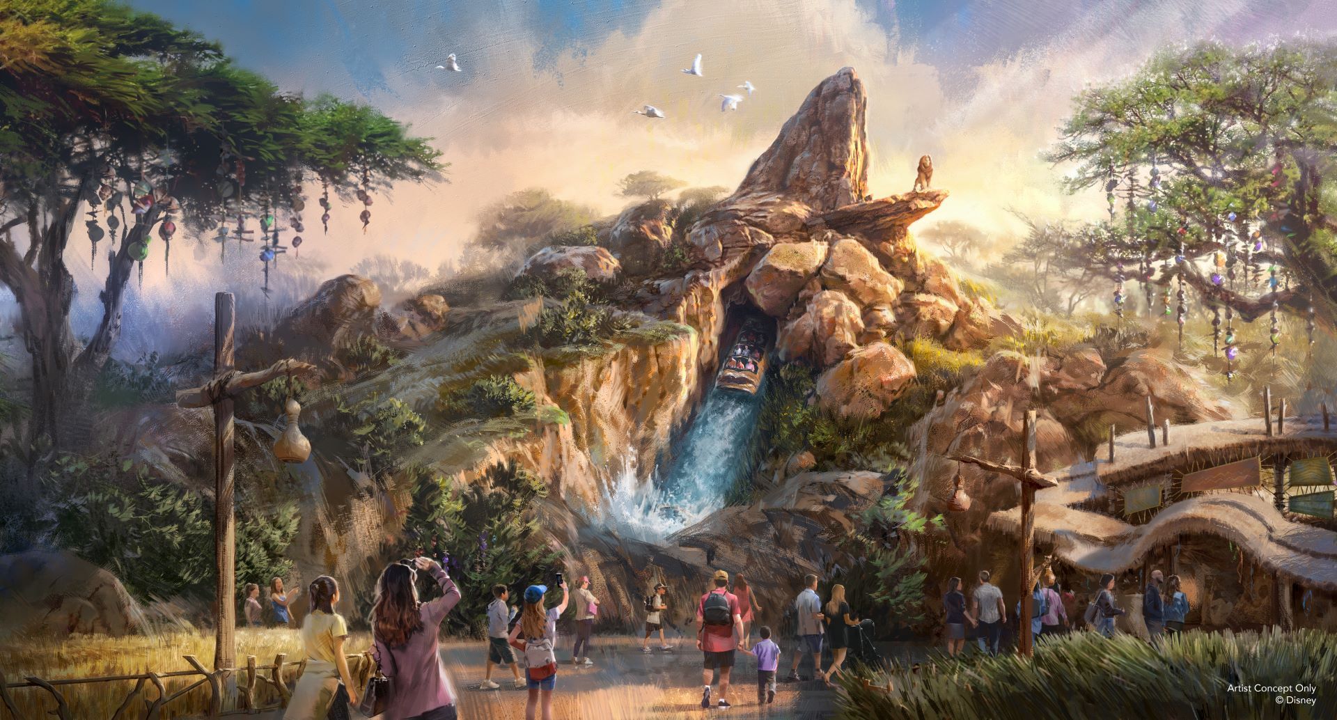 Disneyland Paris Releases Construction Updates: Disney Adventure World and More - Lion King Exterior