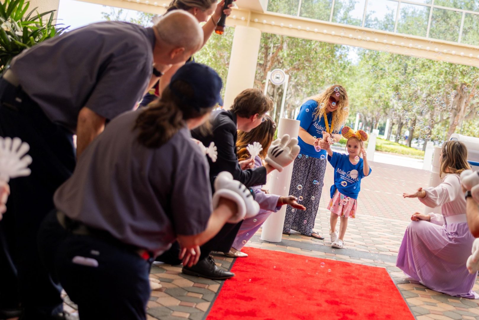 Make-A-Wish Families Make Core Disney Princess Memories
