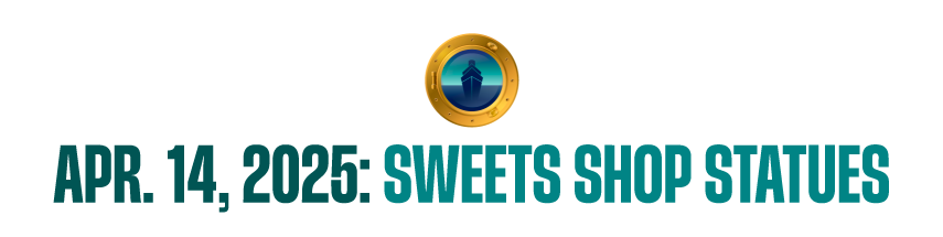 Disney Destiny Updates: Sweets Shop Statues