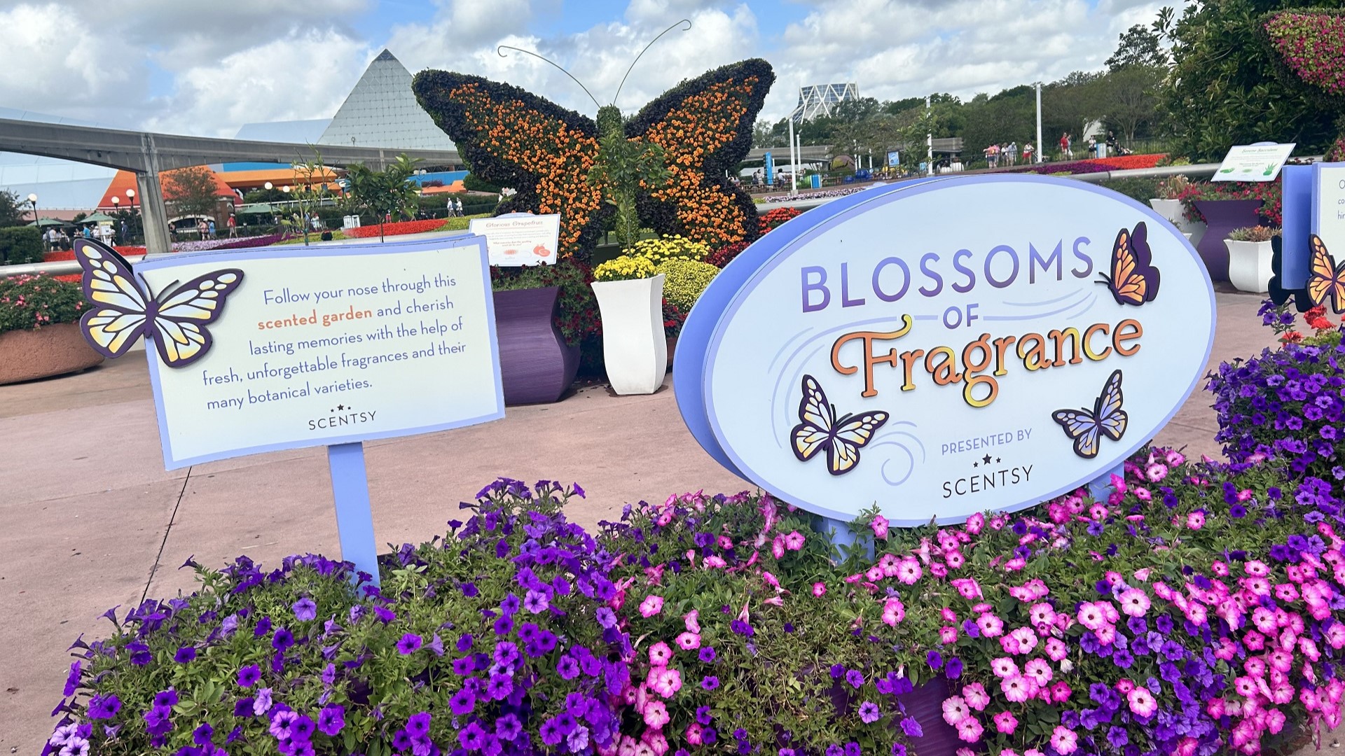Scentsy at EPCOT: Blossoms of Fragrance 2025  