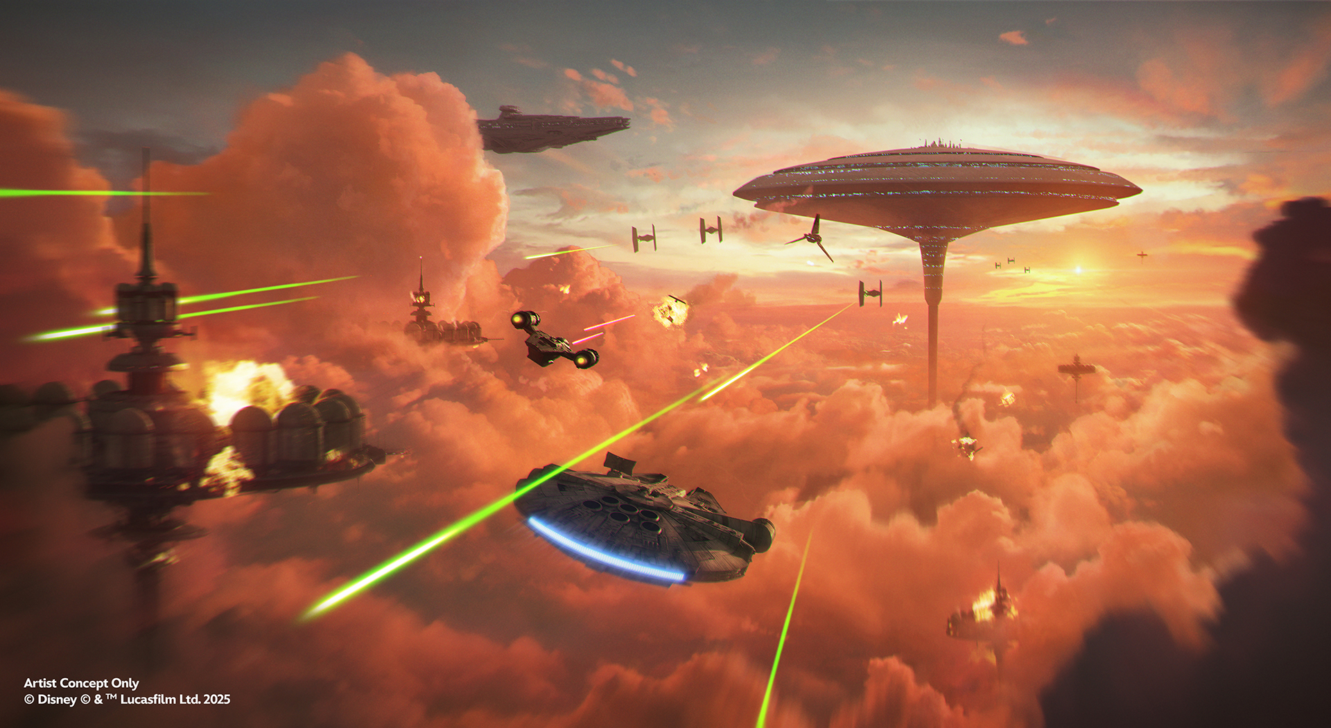 Updates coming to Millennium Falcon: Smugglers Run at Disneyland Resort and Walt Disney World Resort