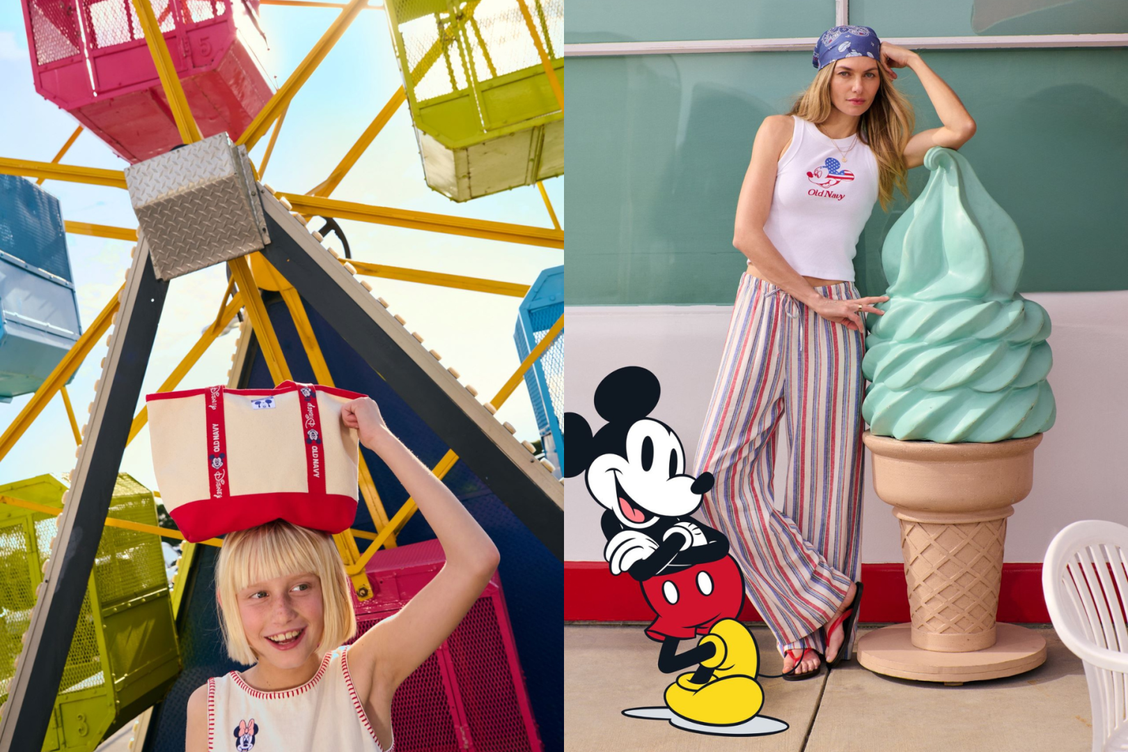 Disney and Old Navy Embrace American Nostalgia in New Collection