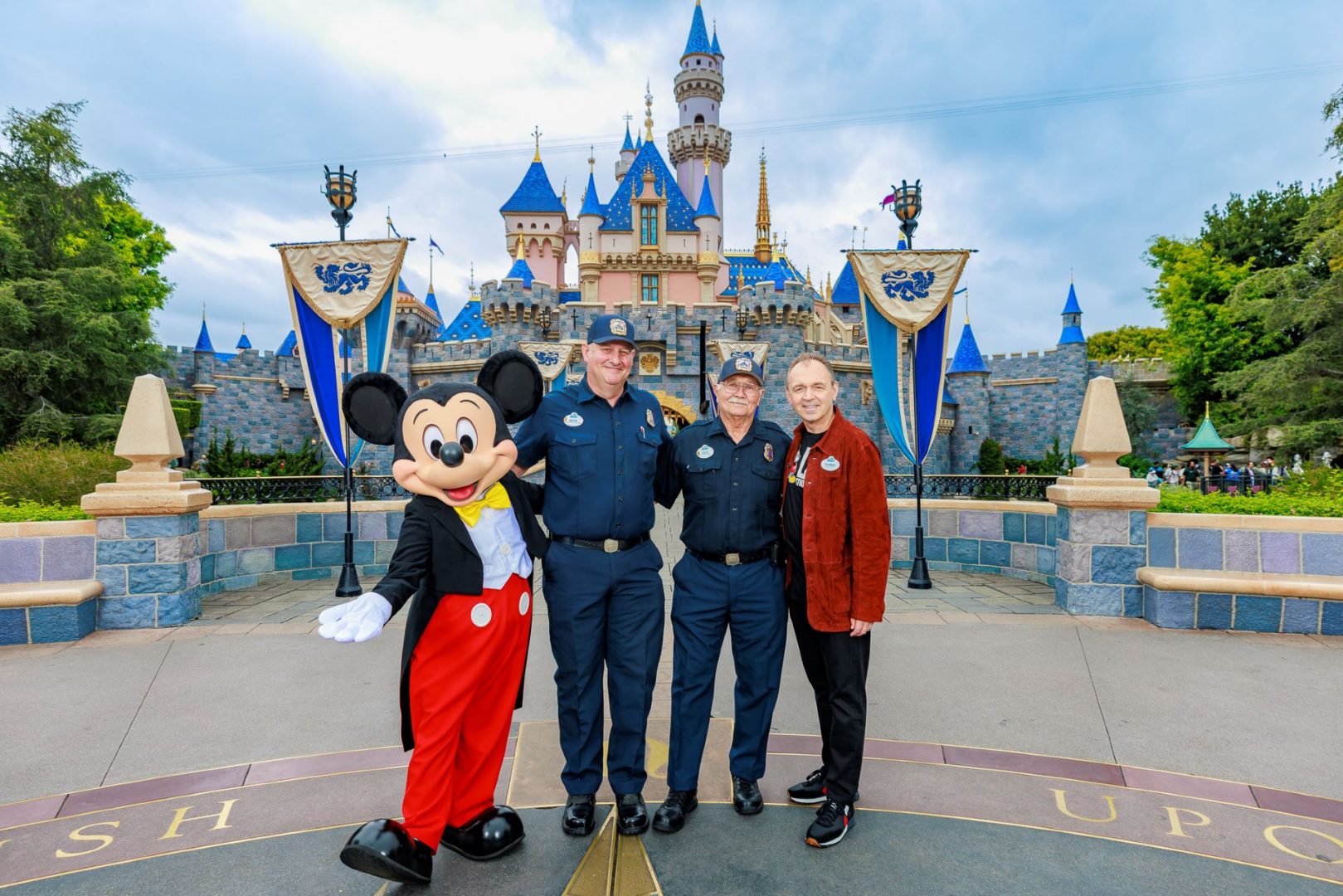 Heroes of L.A. Fires Honored with Cavalcade at Disneyland