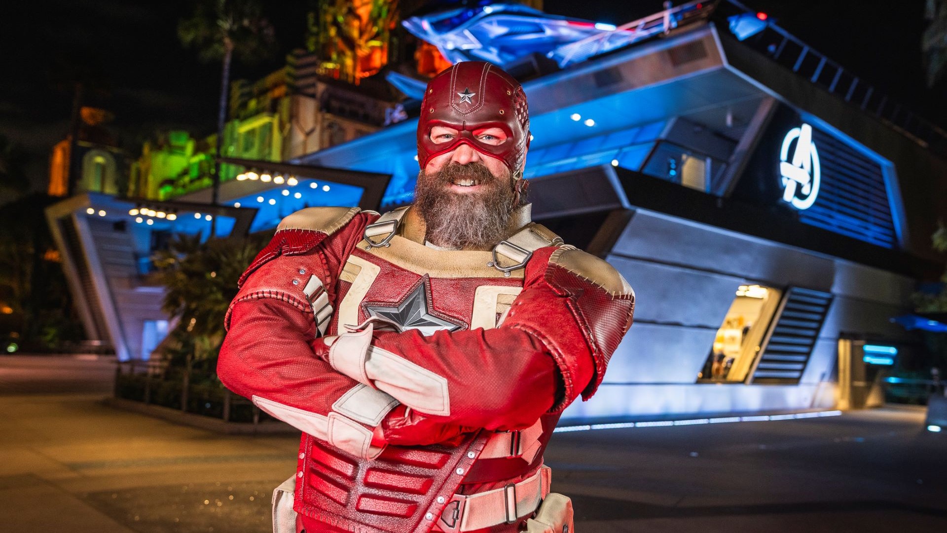 Good News! Meet the Super Amazing Red Guardian Now at Avengers Campus