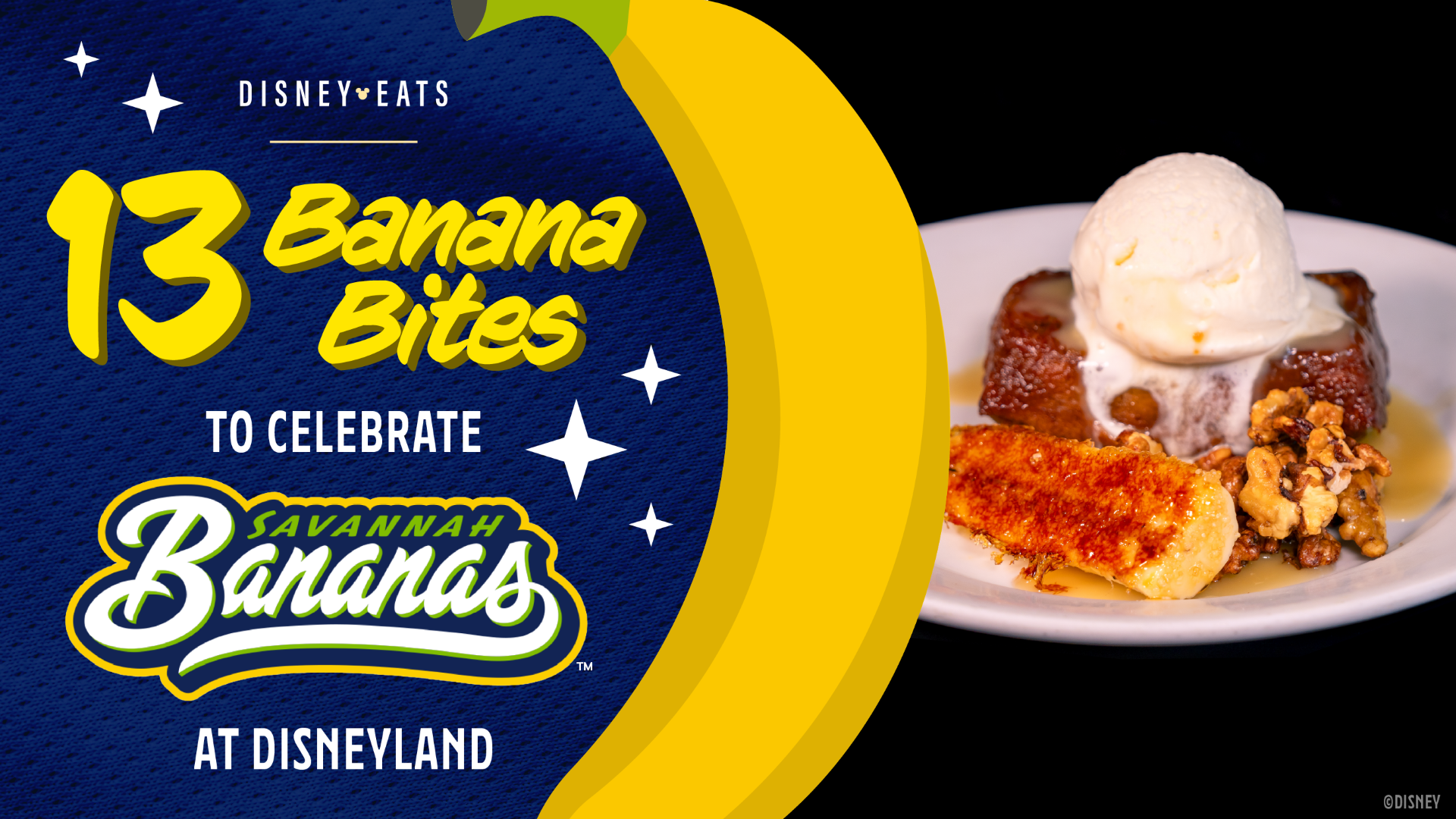 Disney Eats: 13 Banana Bites to Celebrate Savannah Bananas at Disneyland