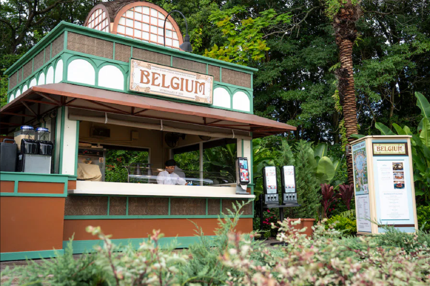 2025 EPCOT Food and Wine Festival Belgium Booth