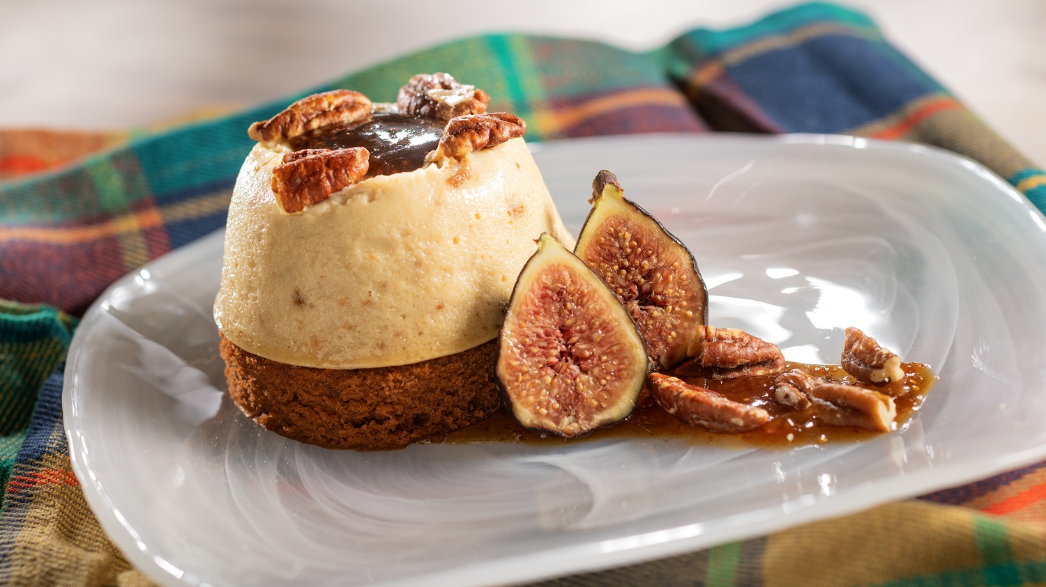 2025 EPCOT Food and Wine Boursin Fig Balsamic Cheesecake