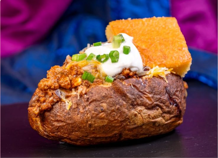 WED Chili Cheese Baked Potato Disneyland