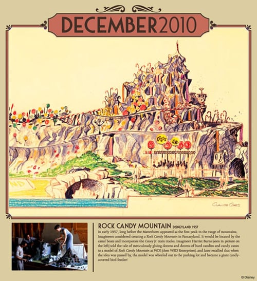 December 2010: Rock Candy Mountain Disneyland 1957