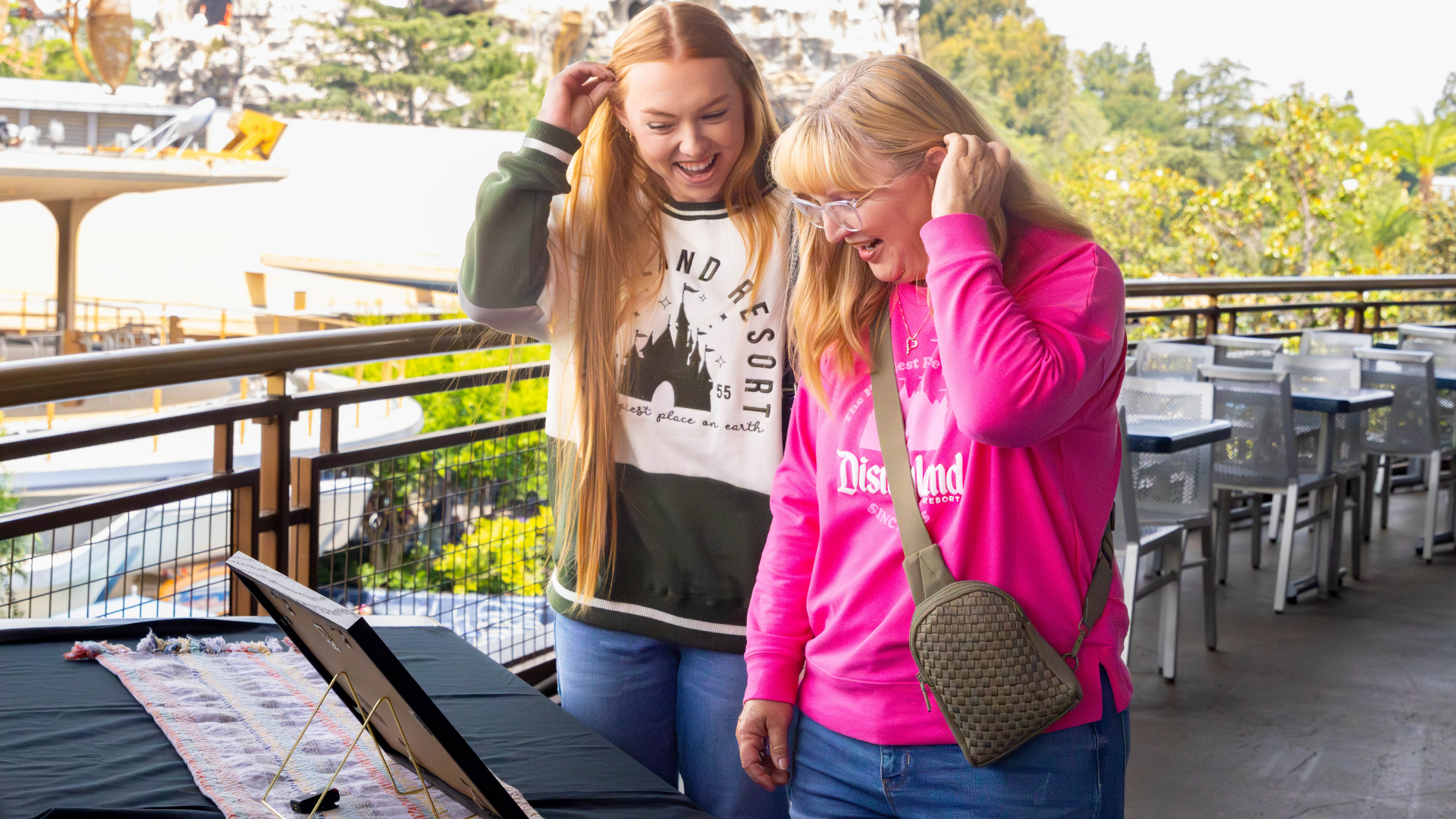 Disneyland Cast Member Suprises Mom with the Ultimate Family Photo