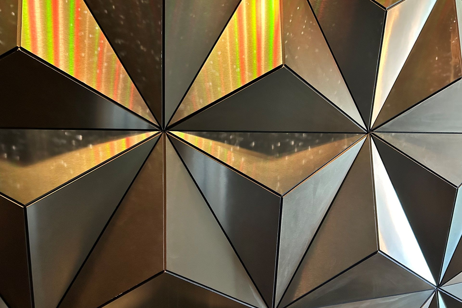 Get up close and personal with the legendary Spaceship Earth facade