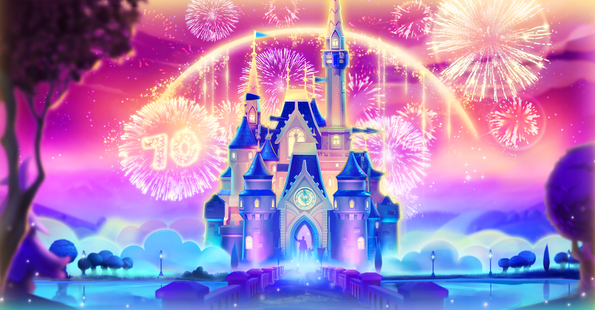 Disney Magic Kingdoms Dreamland Quest Disneyland 70th Anniversary Game