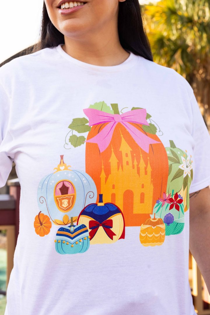 DCP Halloween Merch on Demand Princess Pumpkins Shirt