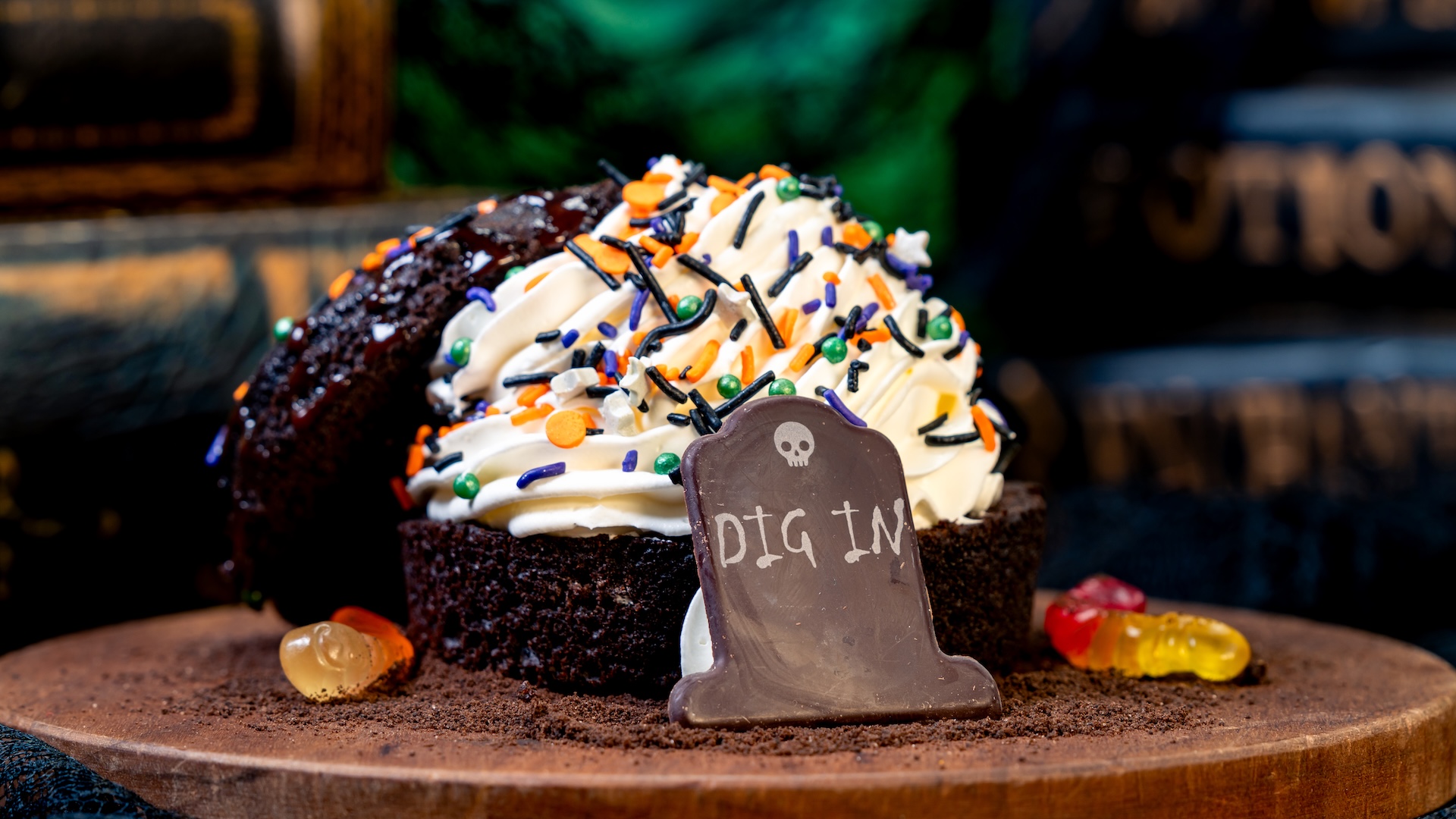 Tombstone Chocolate Cake