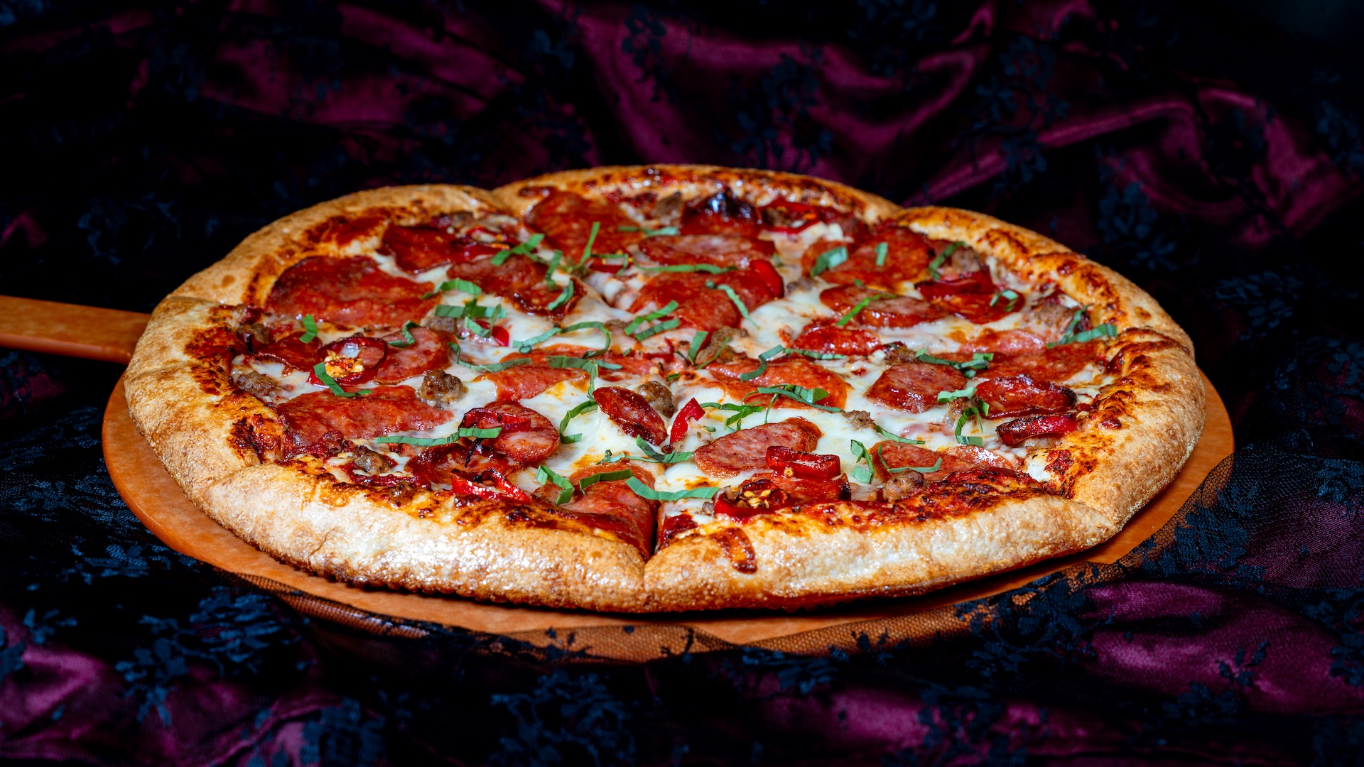 Haunted Heatwave Pizza