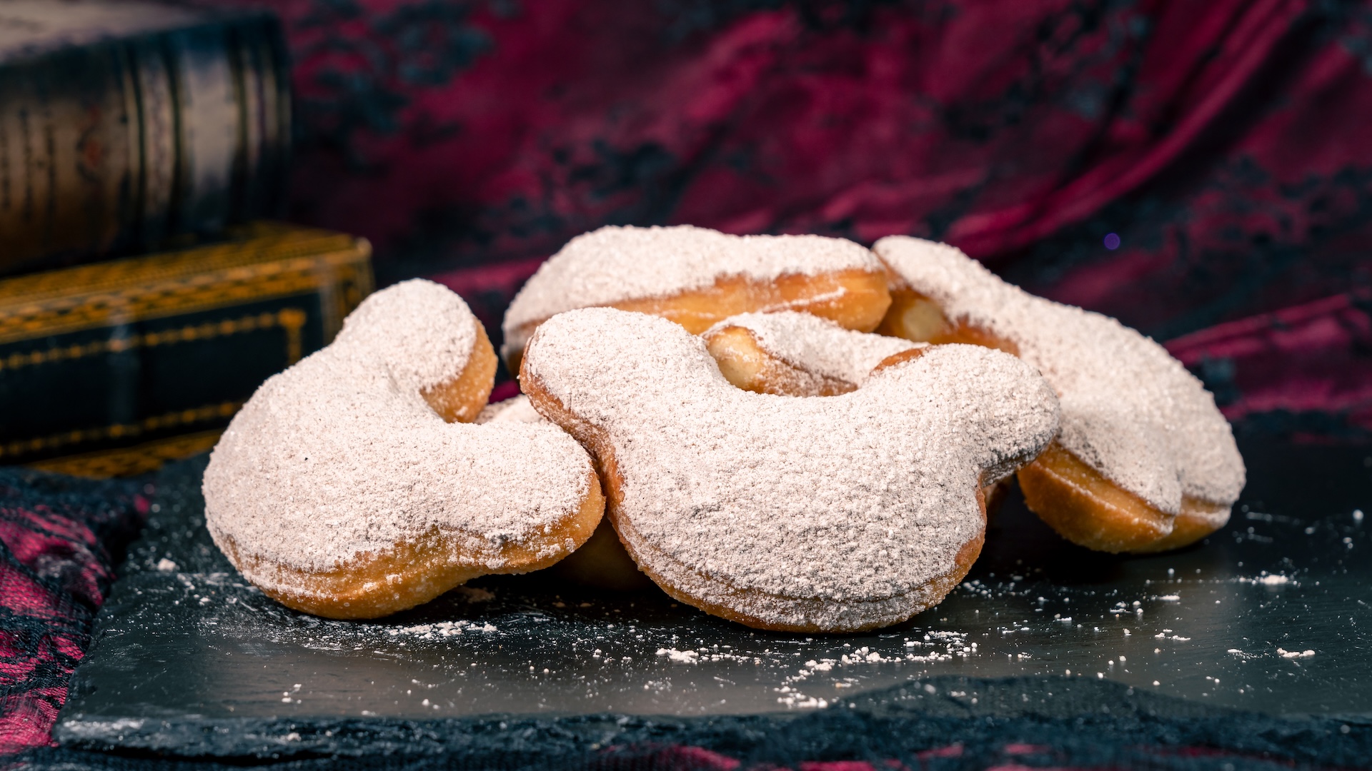 Pumpkin Spiced-flavored Mickey-shaped Beignet