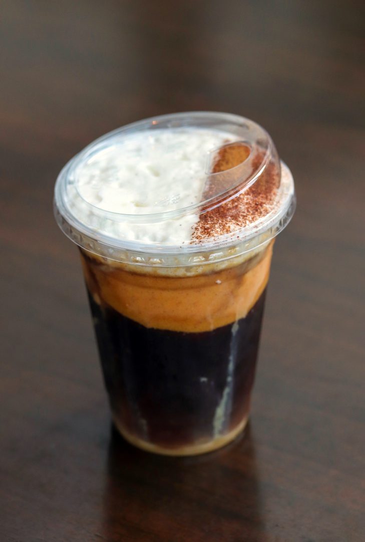 Sketchpad Cafe Pumpkin Cold Brew