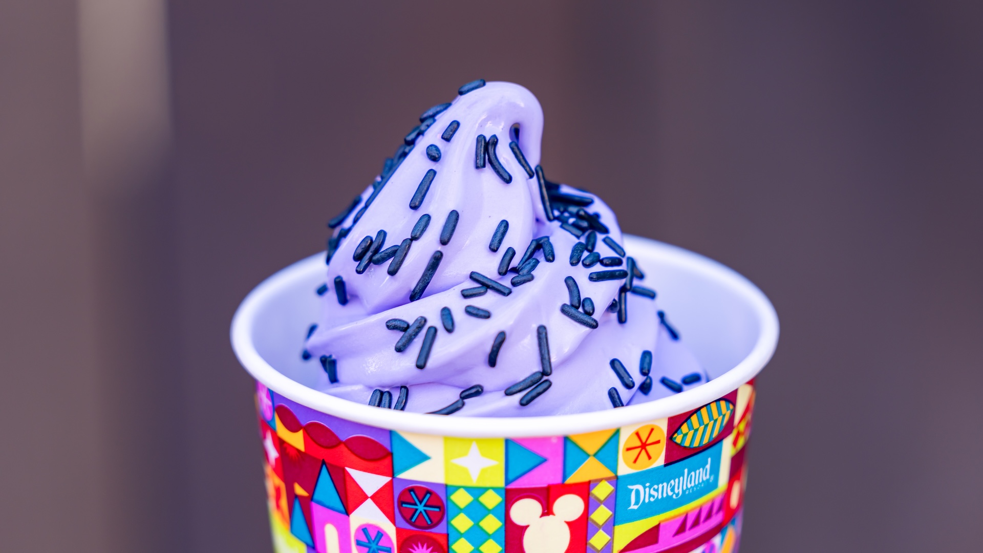 Ube-Vanilla Twist Soft-serve