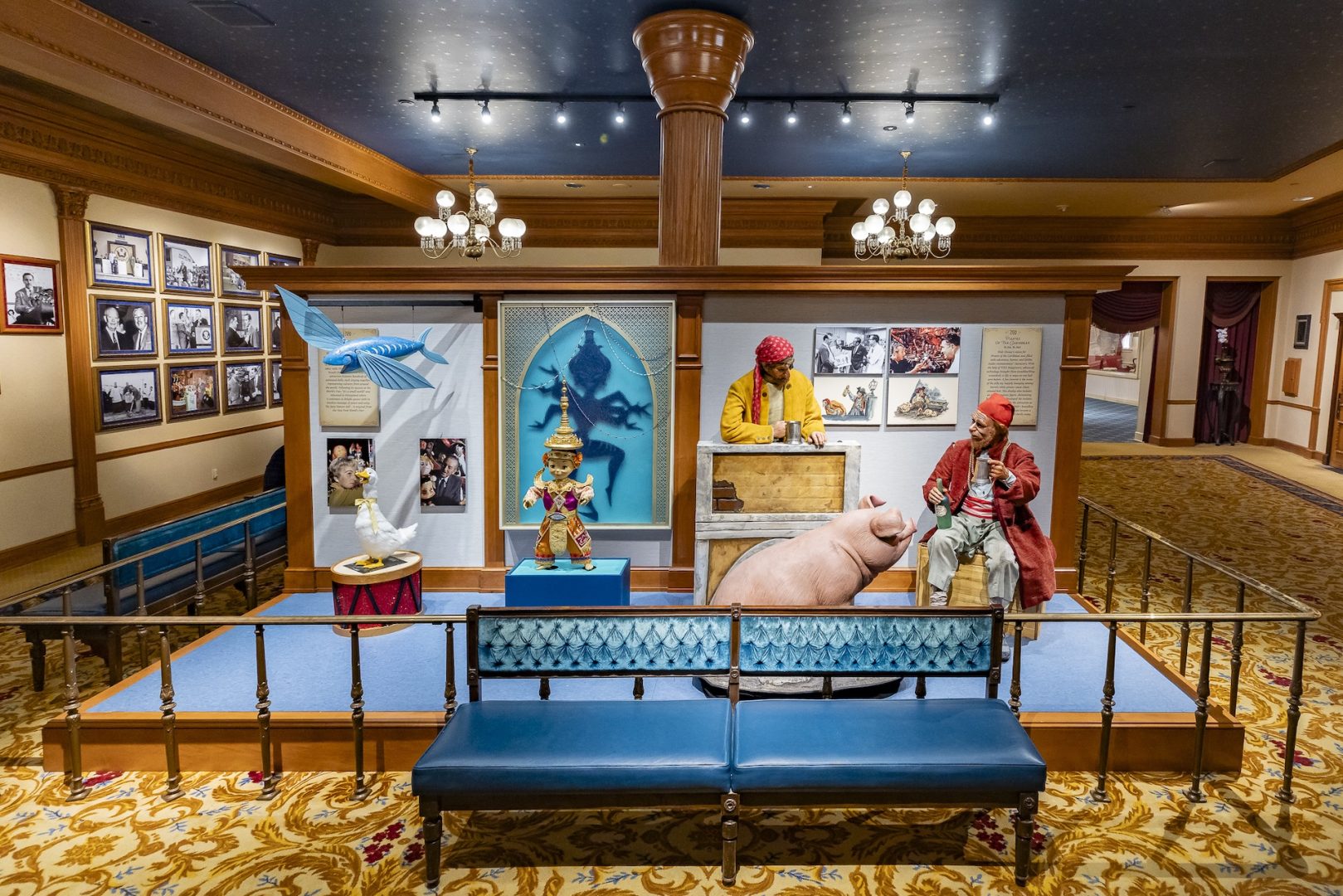 Audio-Animatronics Technology Exhibit in Main Street Opera House