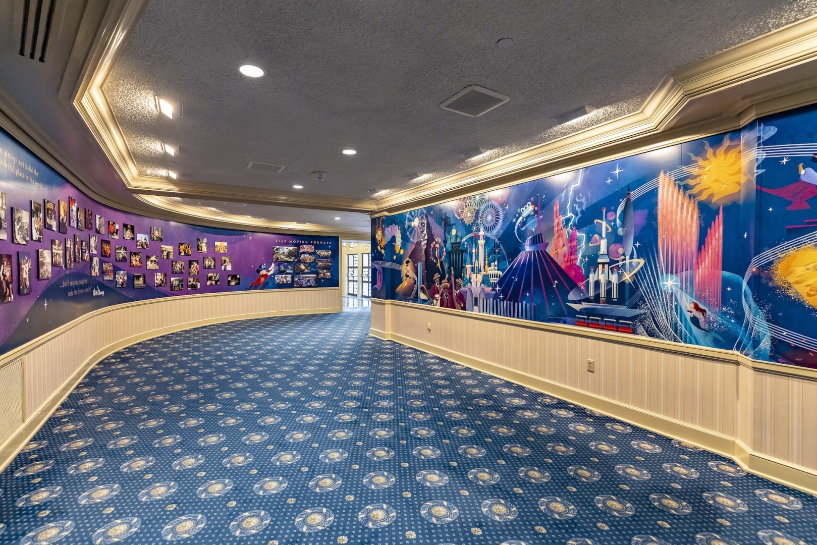 Main Street Opera House Exit Lobby Exhibits - Cast Members 