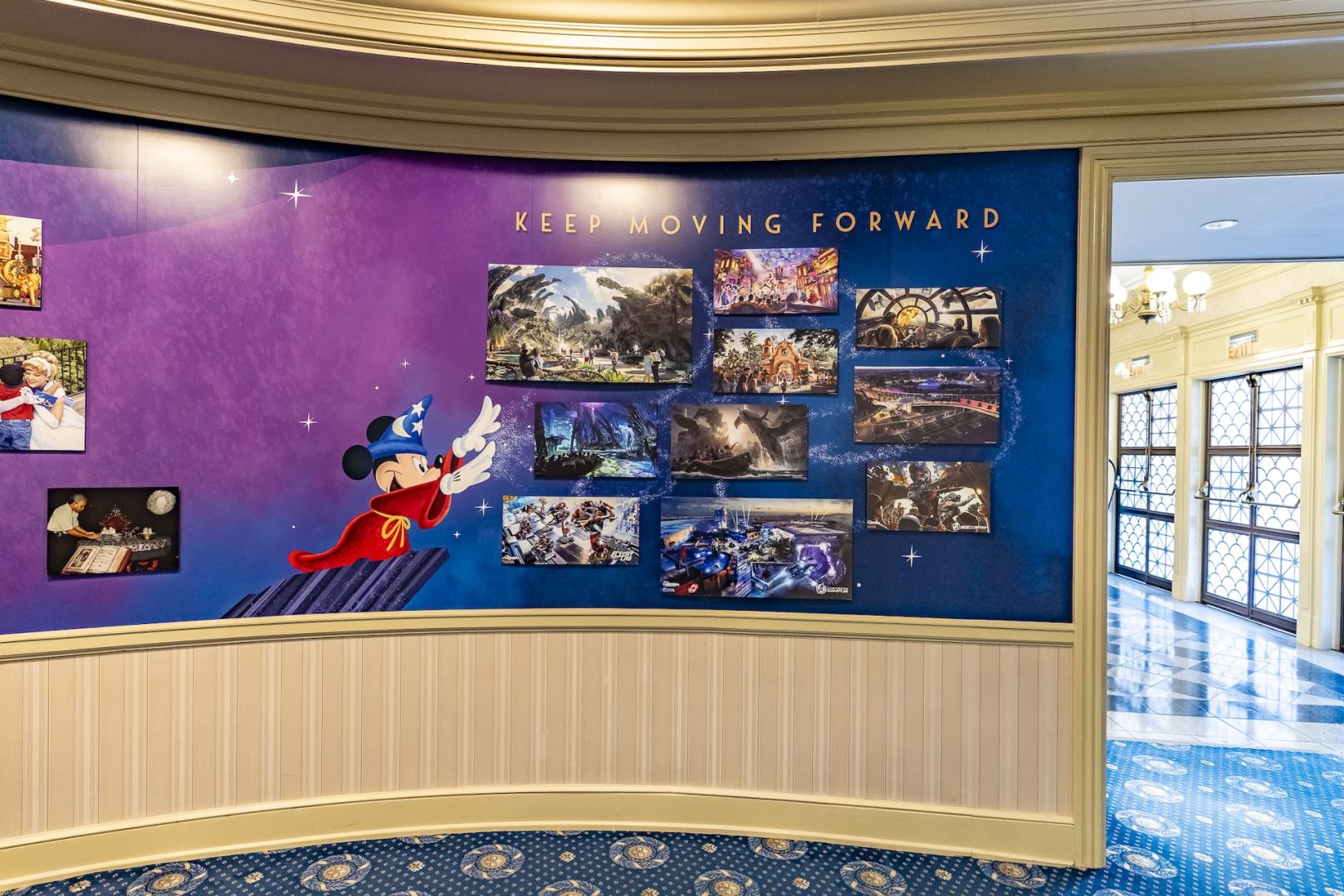 Main Street Opera House Exit Lobby Exhibits - Future Plans