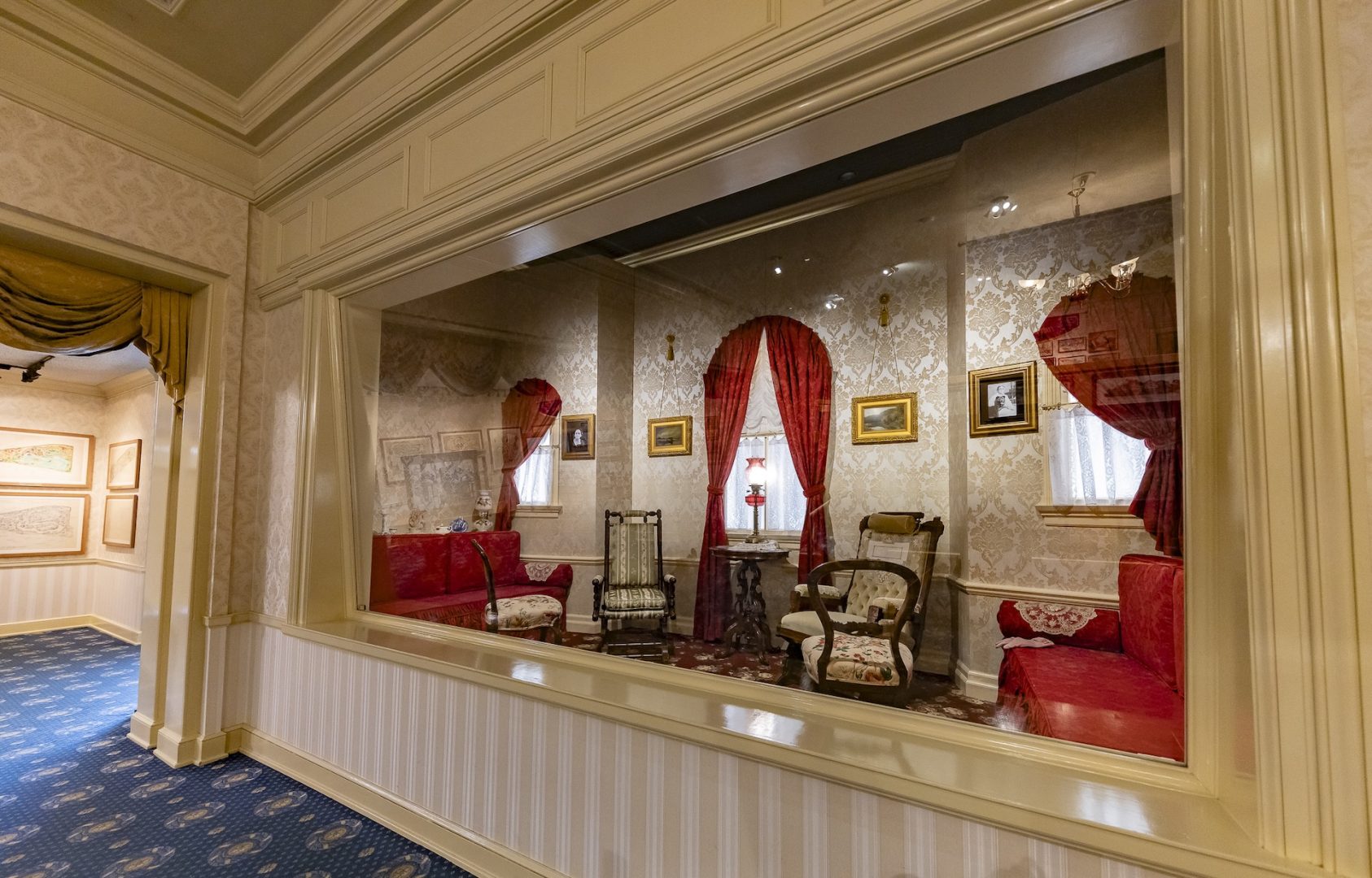 Walt Disney Family Museum Artifacts on Display in the Main Street Opera House