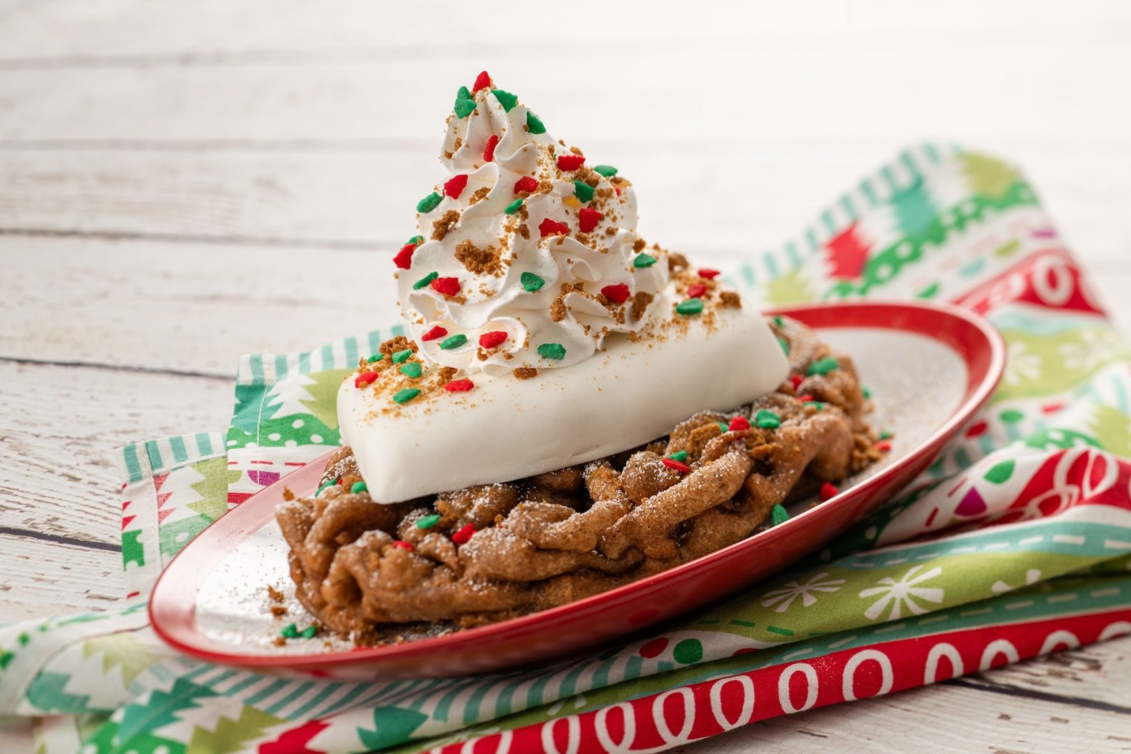 2025 EPCOT Festival of the Holidays Funnel Cake