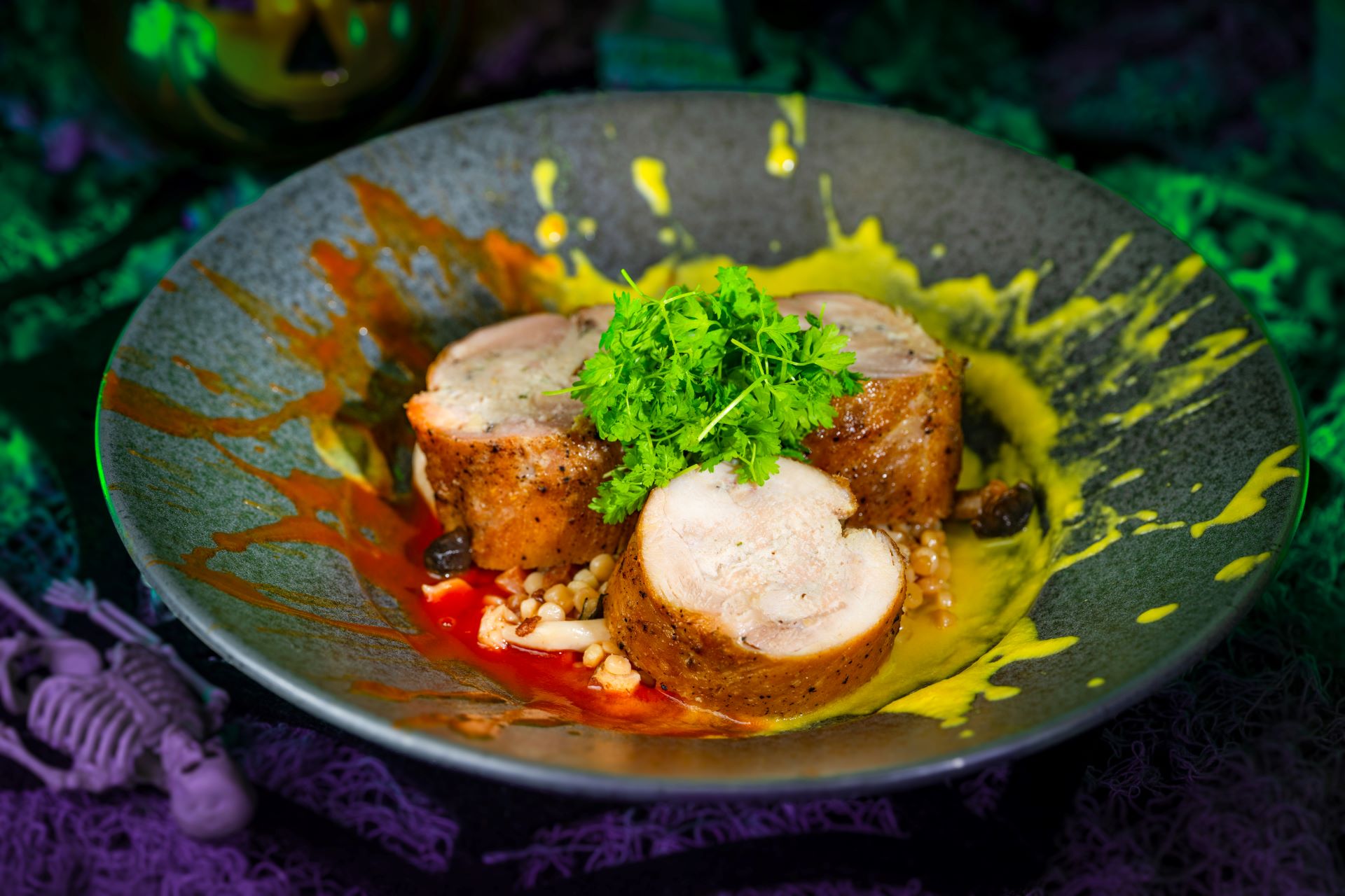 2025 Mickey's Not-So-Scary Halloween Party - Chicken Roulade Meal