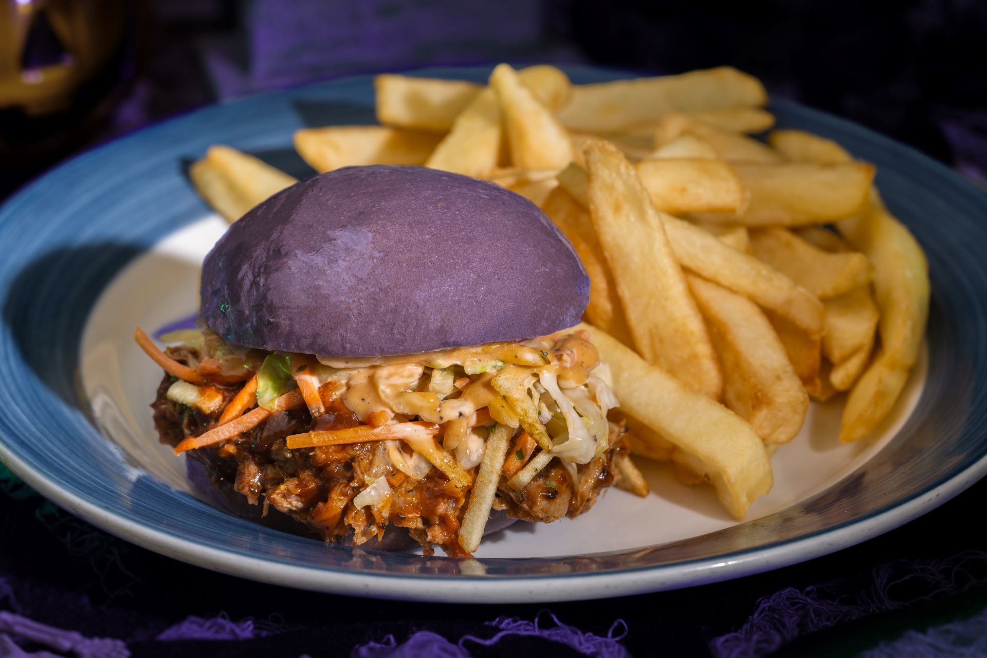 2025 Mickey's Not-So-Scary Halloween Party - Pumpkin-spiced Coffee Barbecue Pork Sandwich