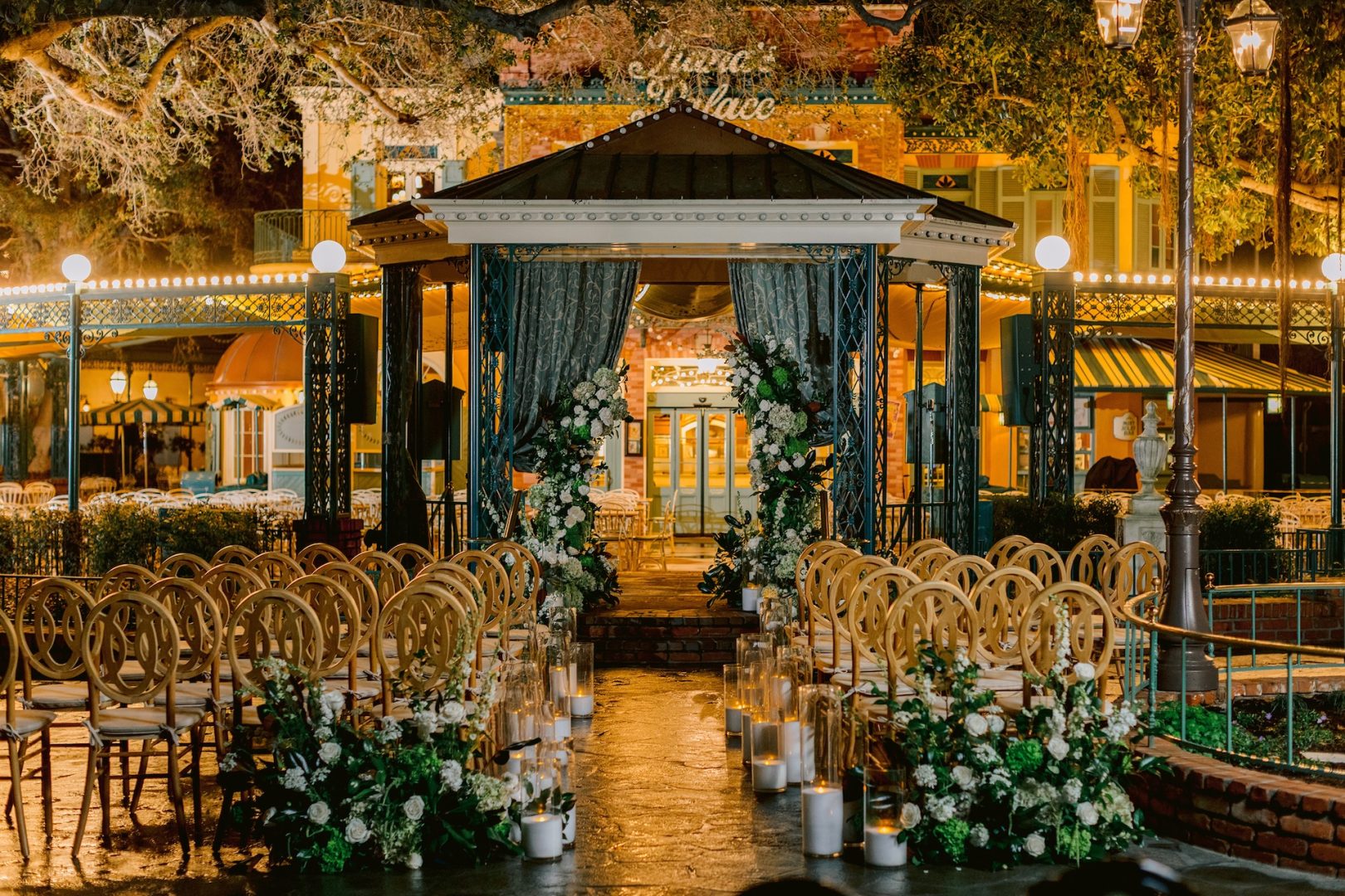 Disney’s Fairy Tale Weddings Disneyland Park Venue - Magnolia Park Gazebo
