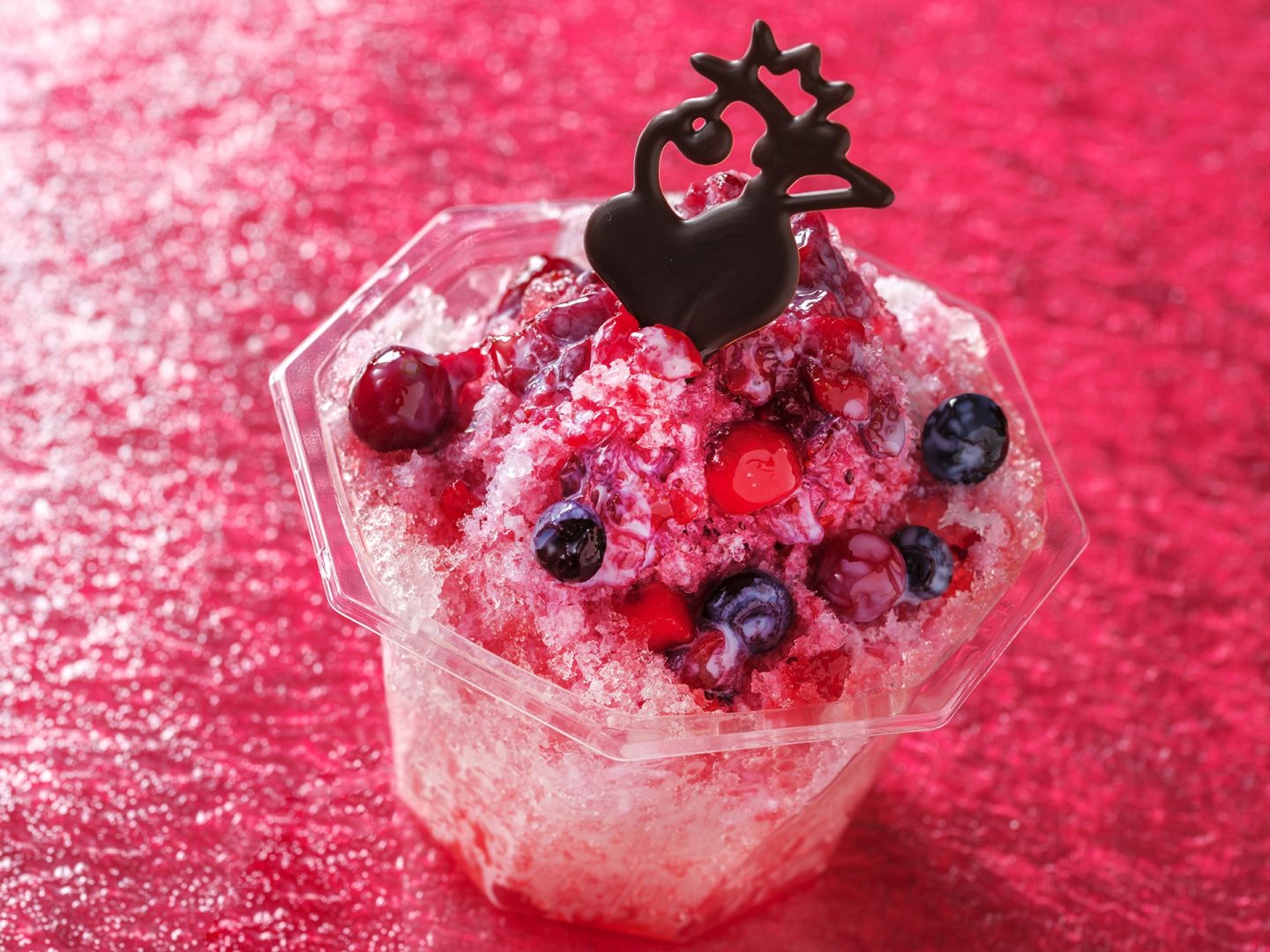 Queen of Hearts-inspired Shaved Ice
