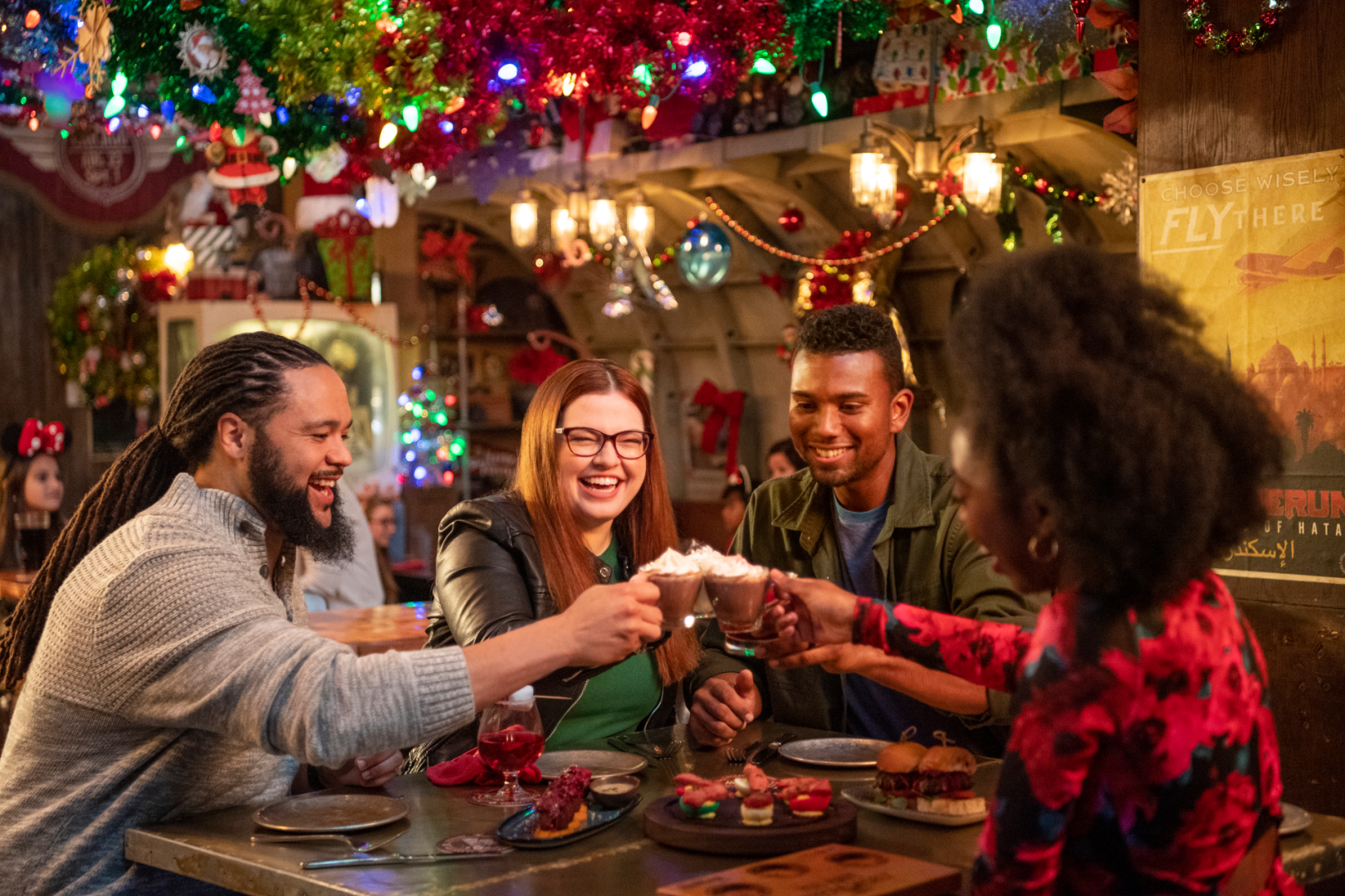 2025 Walt Disney World Holidays Disney Spring Jock Lindsey's Hangar Bar
