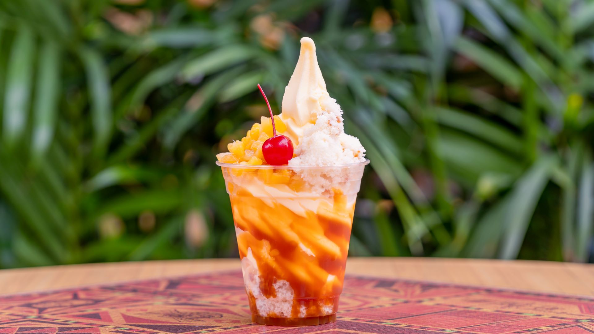 Dole Whip at Disneyland - Pineapple Upside Down Sundae