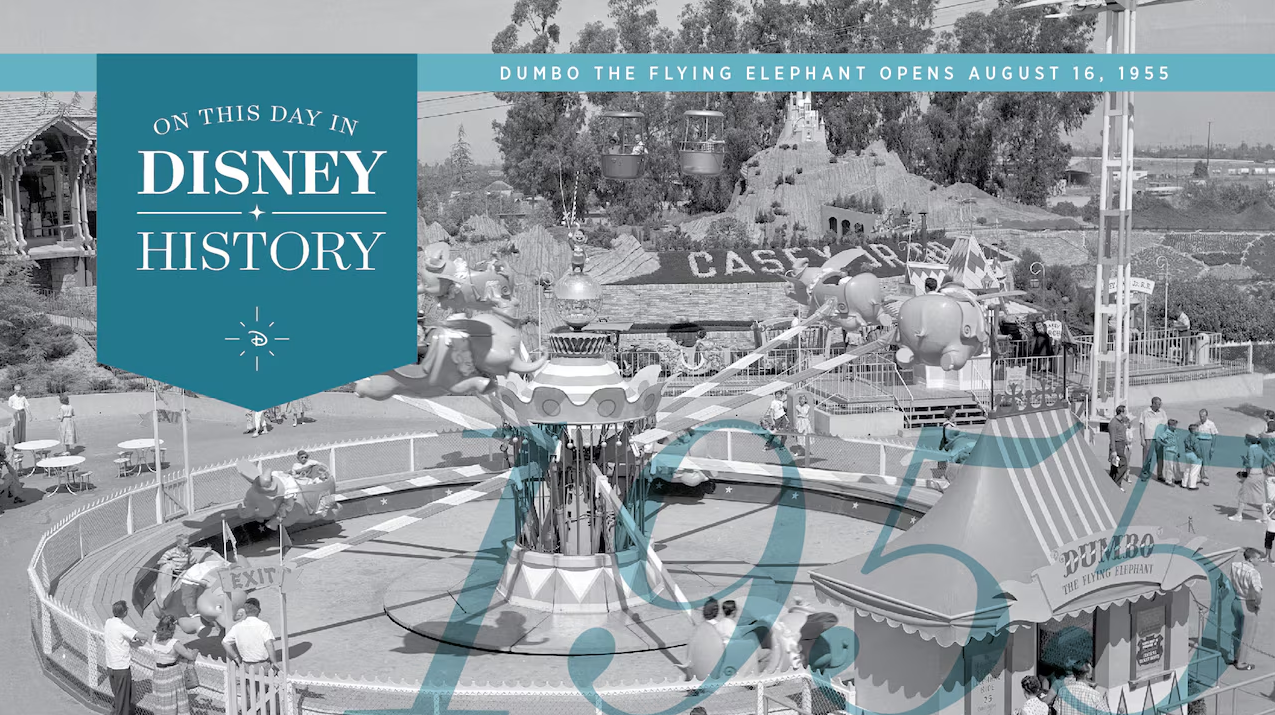 Dumbo the Flying Elephant Soars Open in Disneyland Park