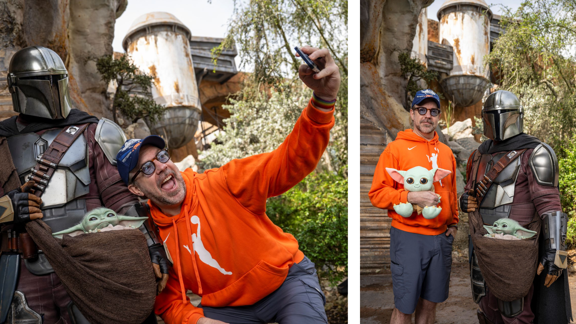 Jason Sudeikis at Walt Disney World - Star Wars Galaxy's Edge at Disney's Hollywood Studios