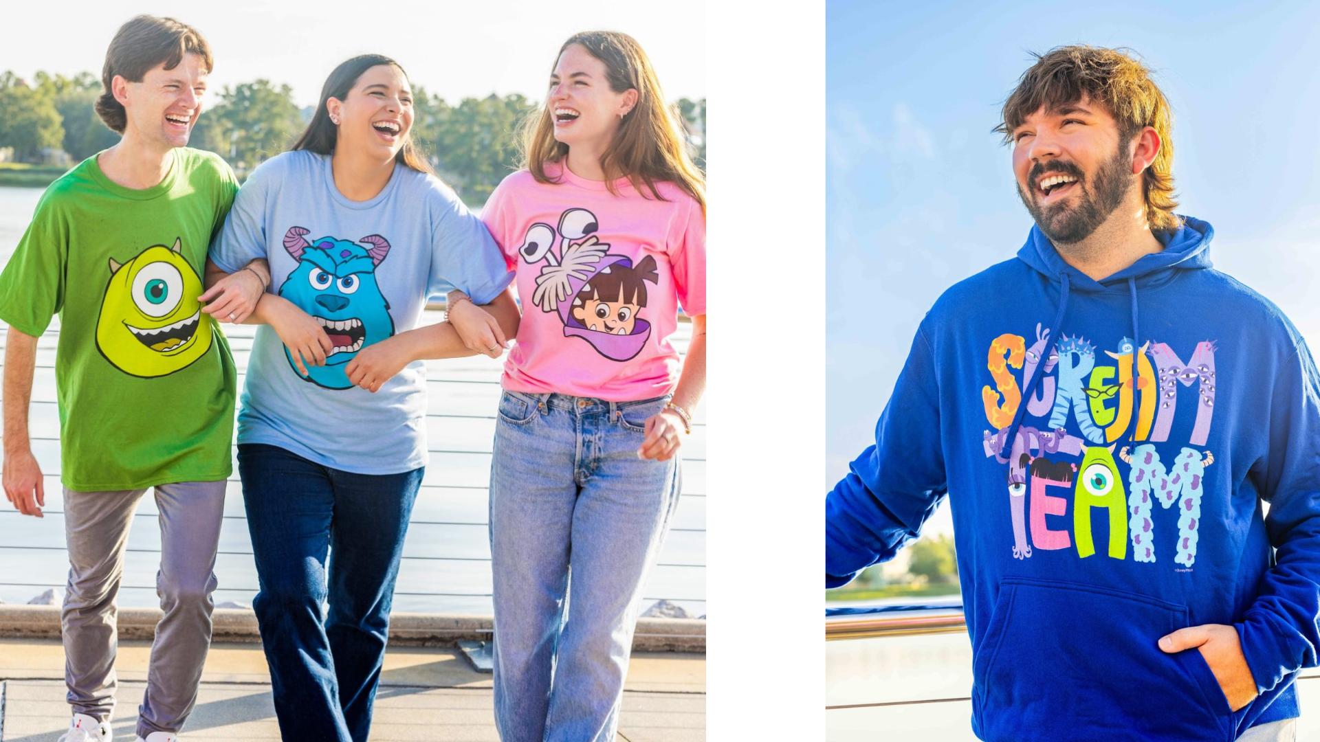 DCP Halloween Merch on Demand Monsters Inc. Shirts