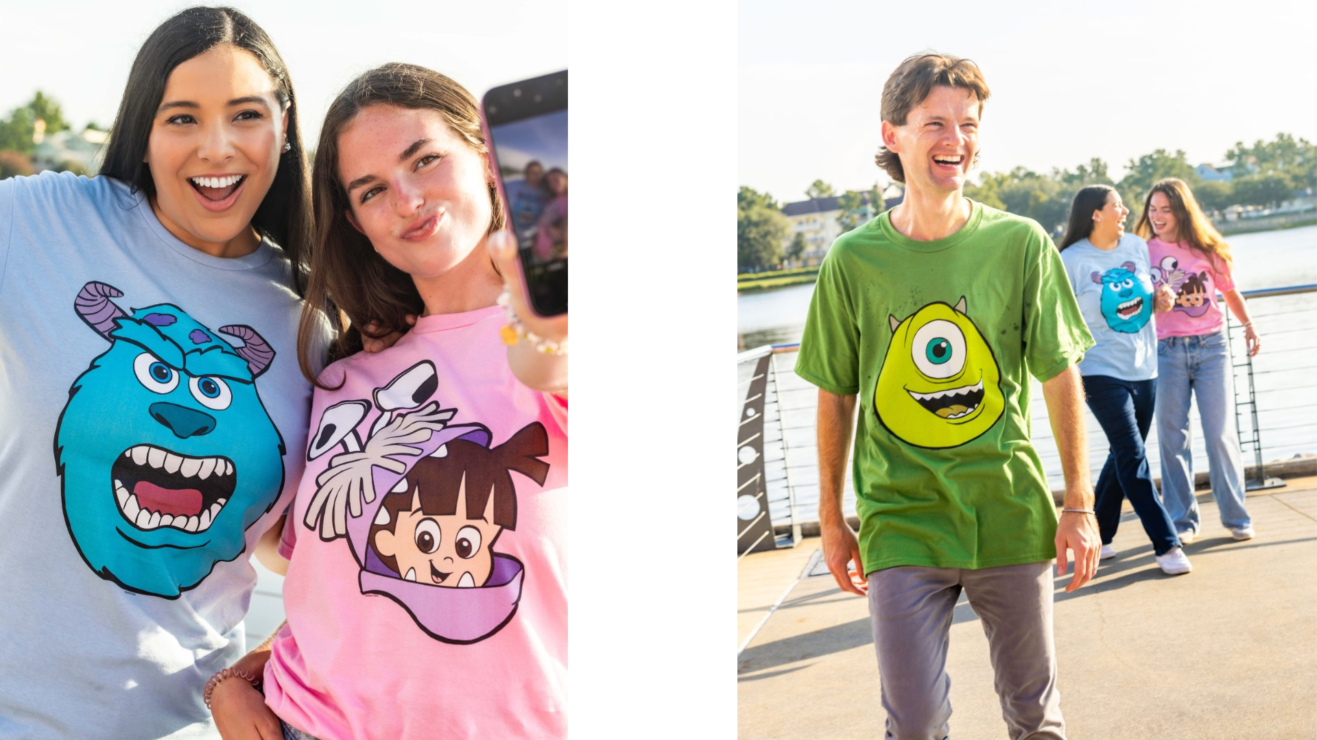 DCP Halloween Merch on Demand Monsters Inc. Shirts