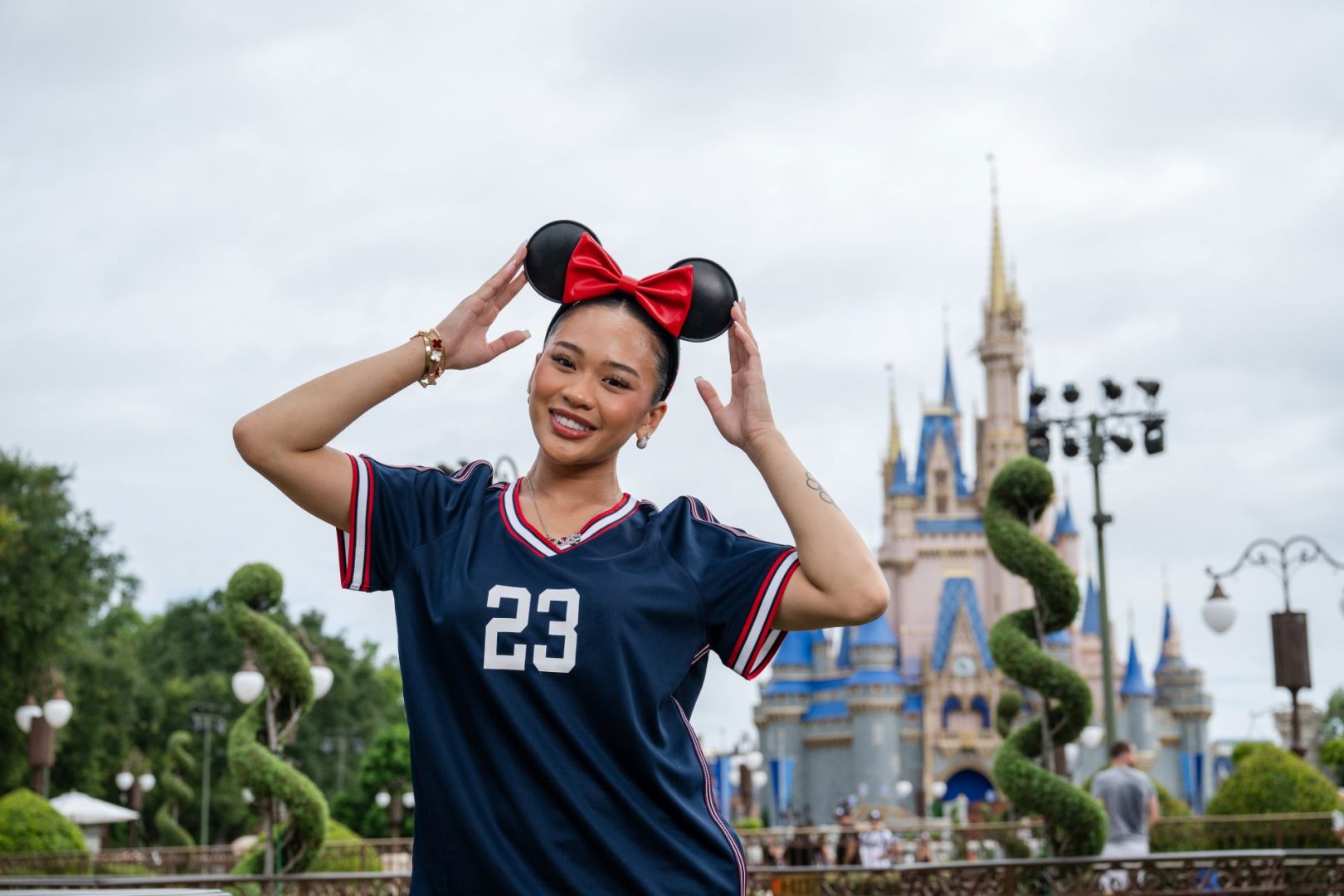 Suni Lee at Walt Disney World - Magic Kingdom