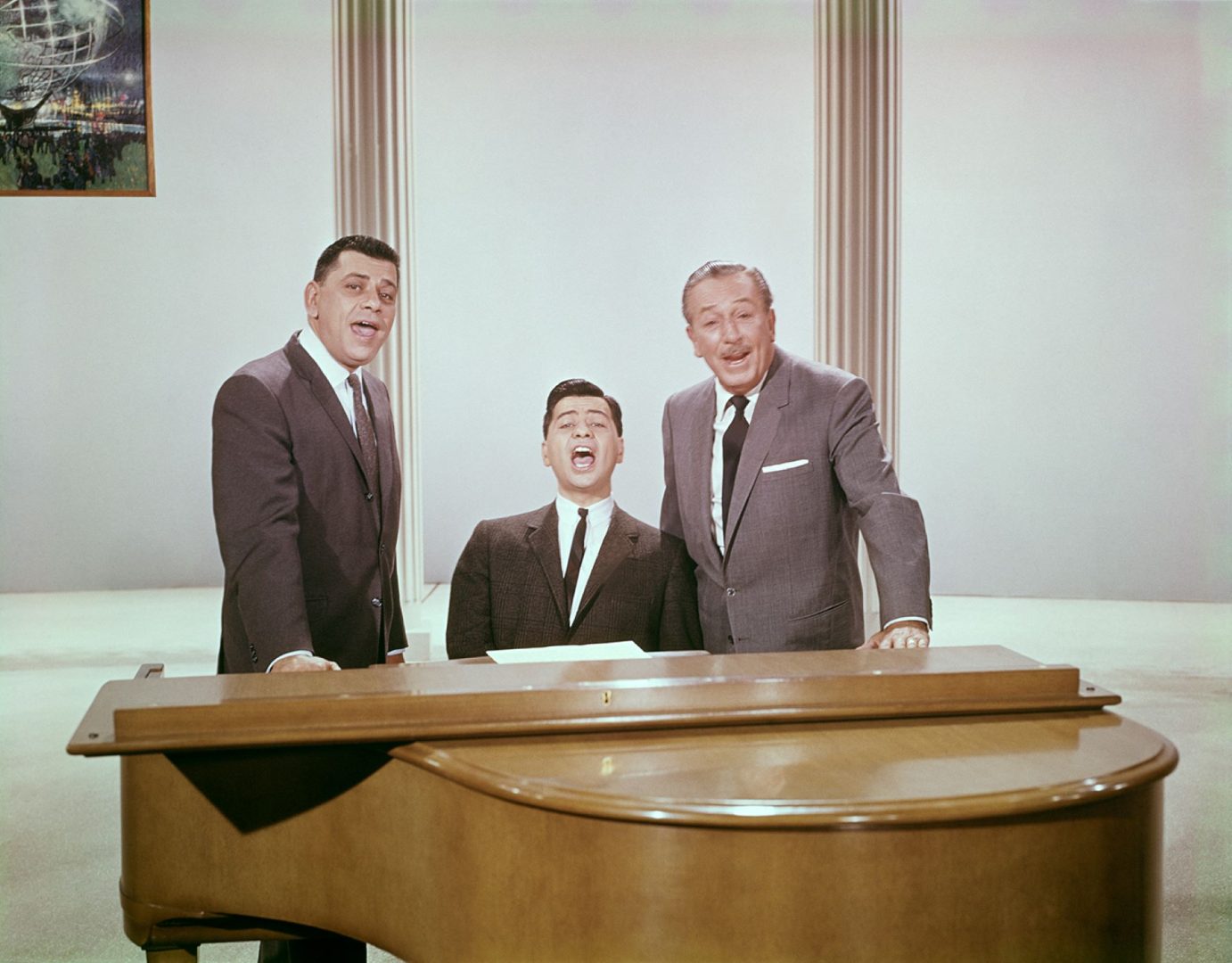 Walt Disney and the Sherman Brothers it's a small world