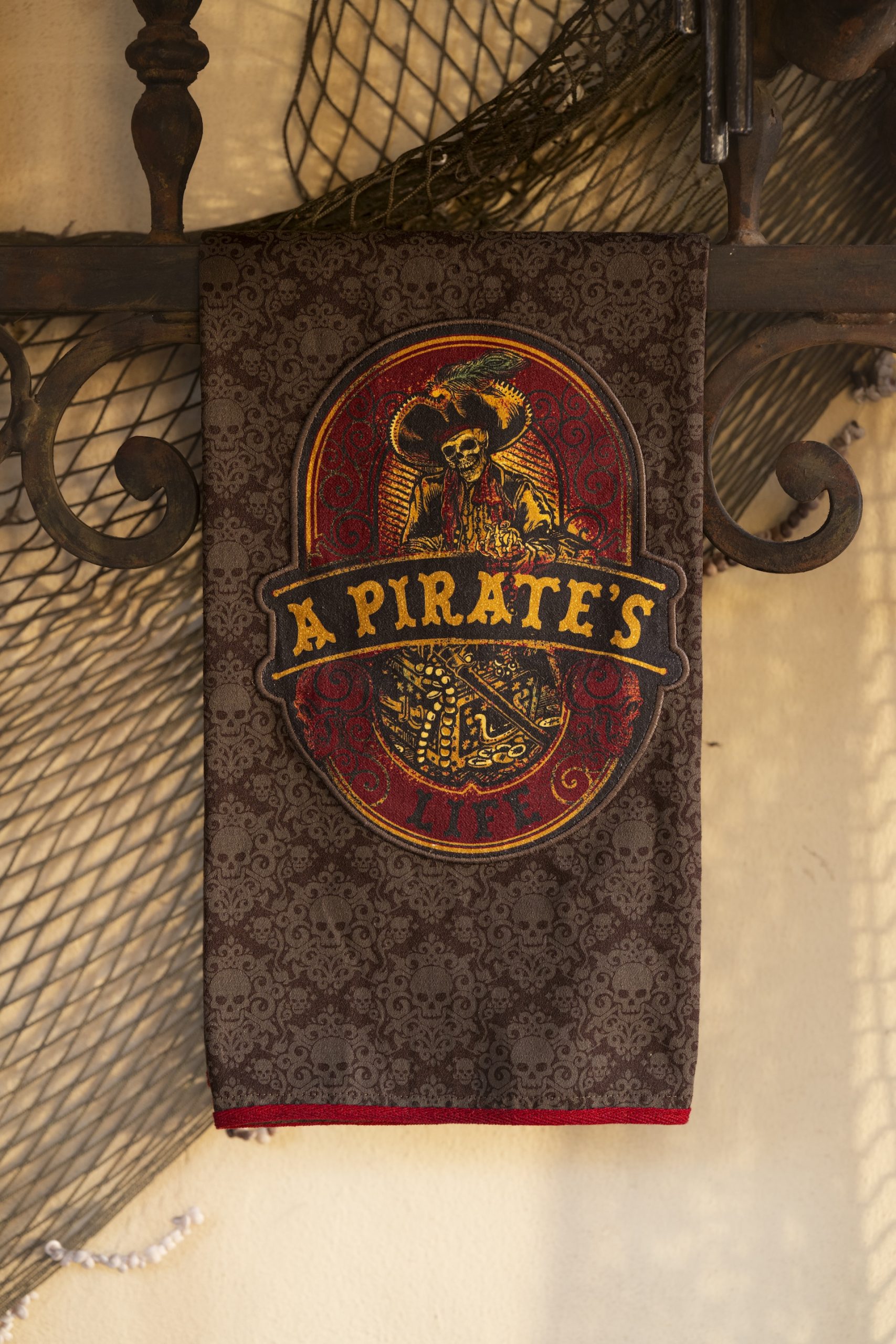 Disney Destiny Ship's Log Cask & Cannon Merchandise Towel