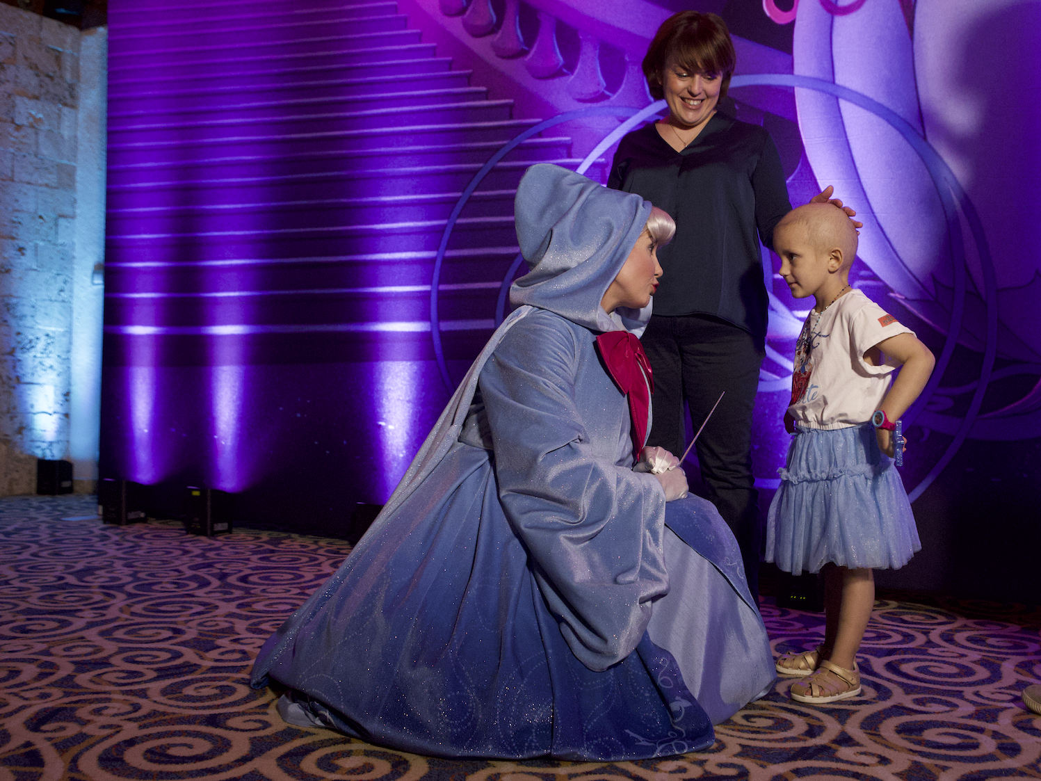 Disney Cruise Line Make-A-Wish Italy Trip Fairy Godmother