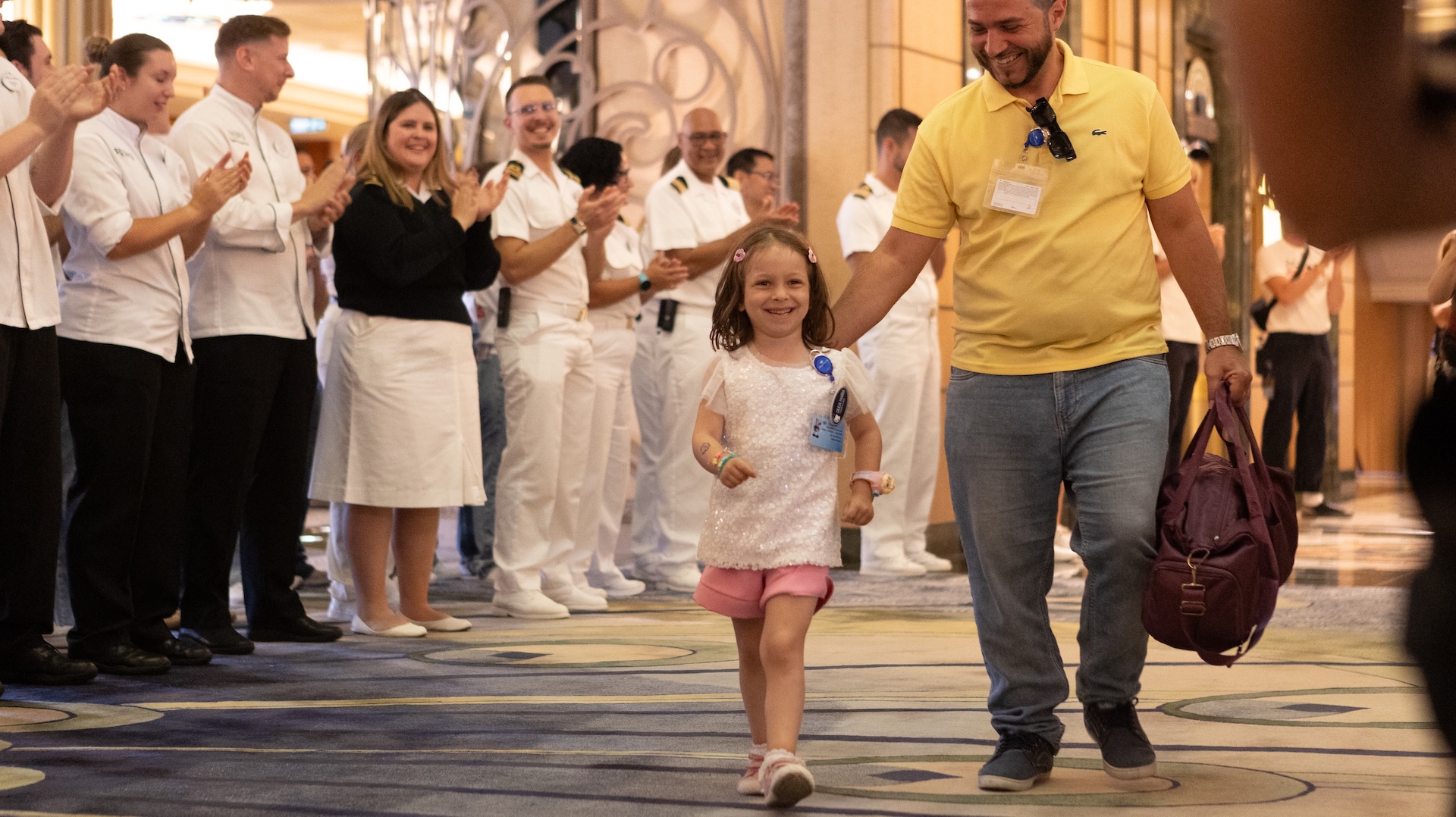 Disney Cruise Line Make-A-Wish Italy Trip Wish Kid
