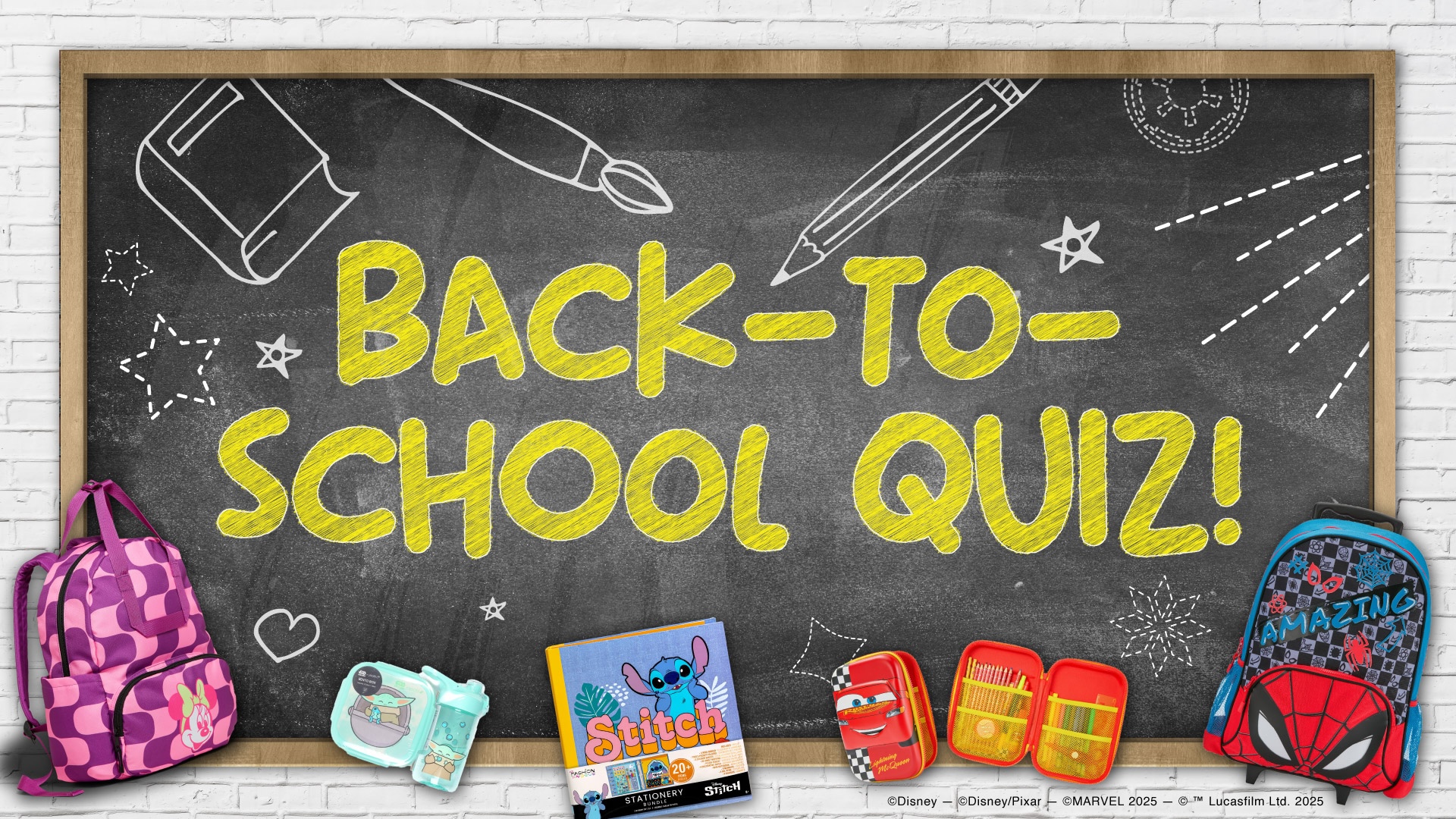 Back to School Products Quiz