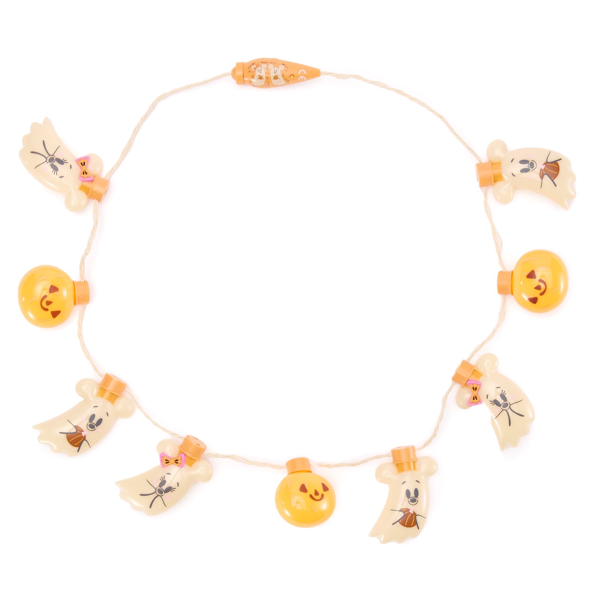 Disney Halloween Collection Cutie Ghosts Light Up Necklace
