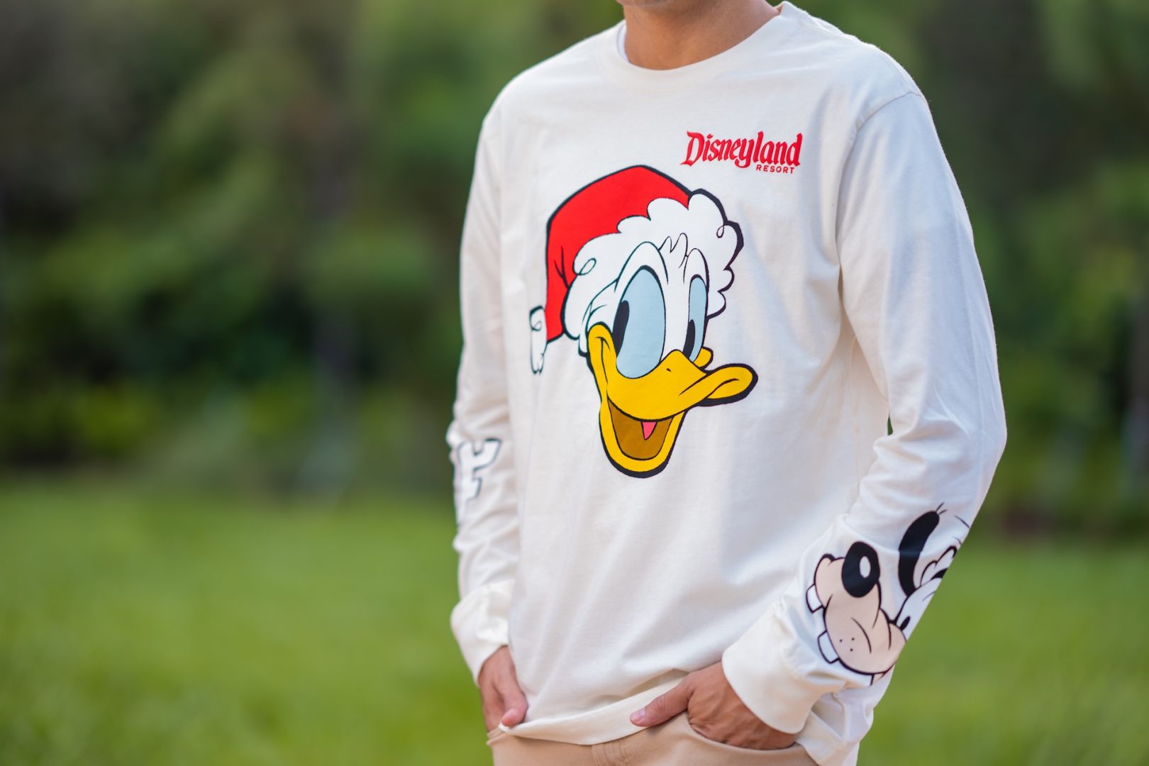 2025 Disney Holidays Merchandise Preview Donald Long Sleeve Shirt