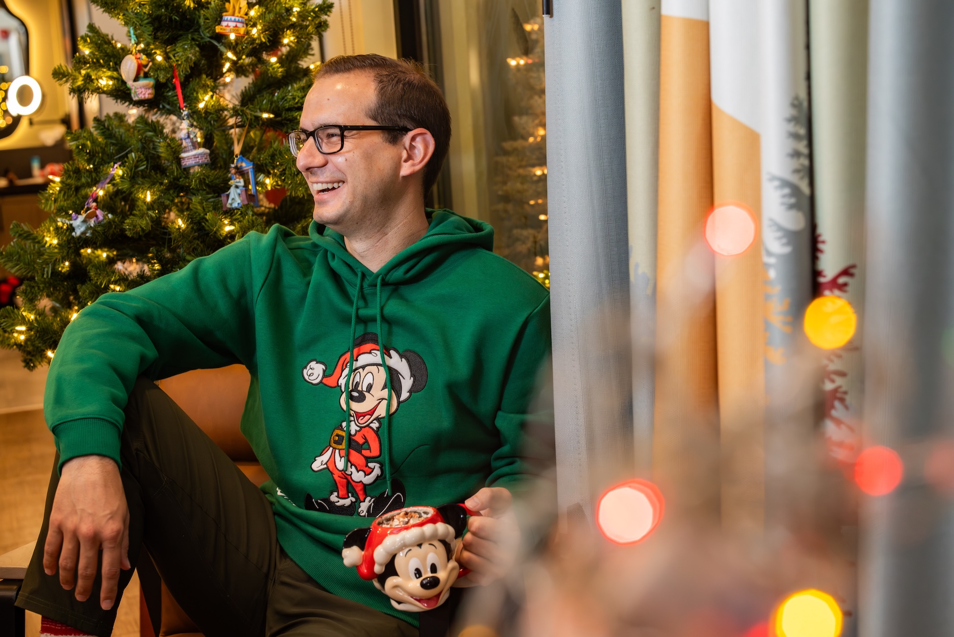 2025 Disney Holidays Merchandise Preview Sweatshirt