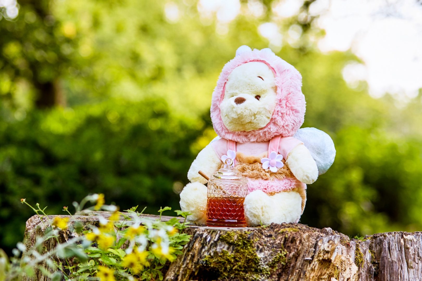 Winnie the Pooh Honey Day Merchandise Bee Pooh Plush