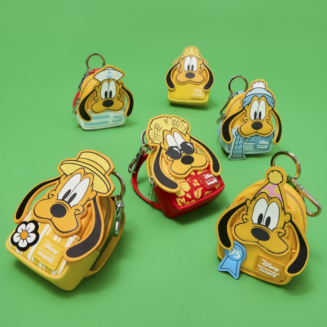 Mickey & Friends La La Land Kind Cafe Collaboration Mini Pluto Loungefly